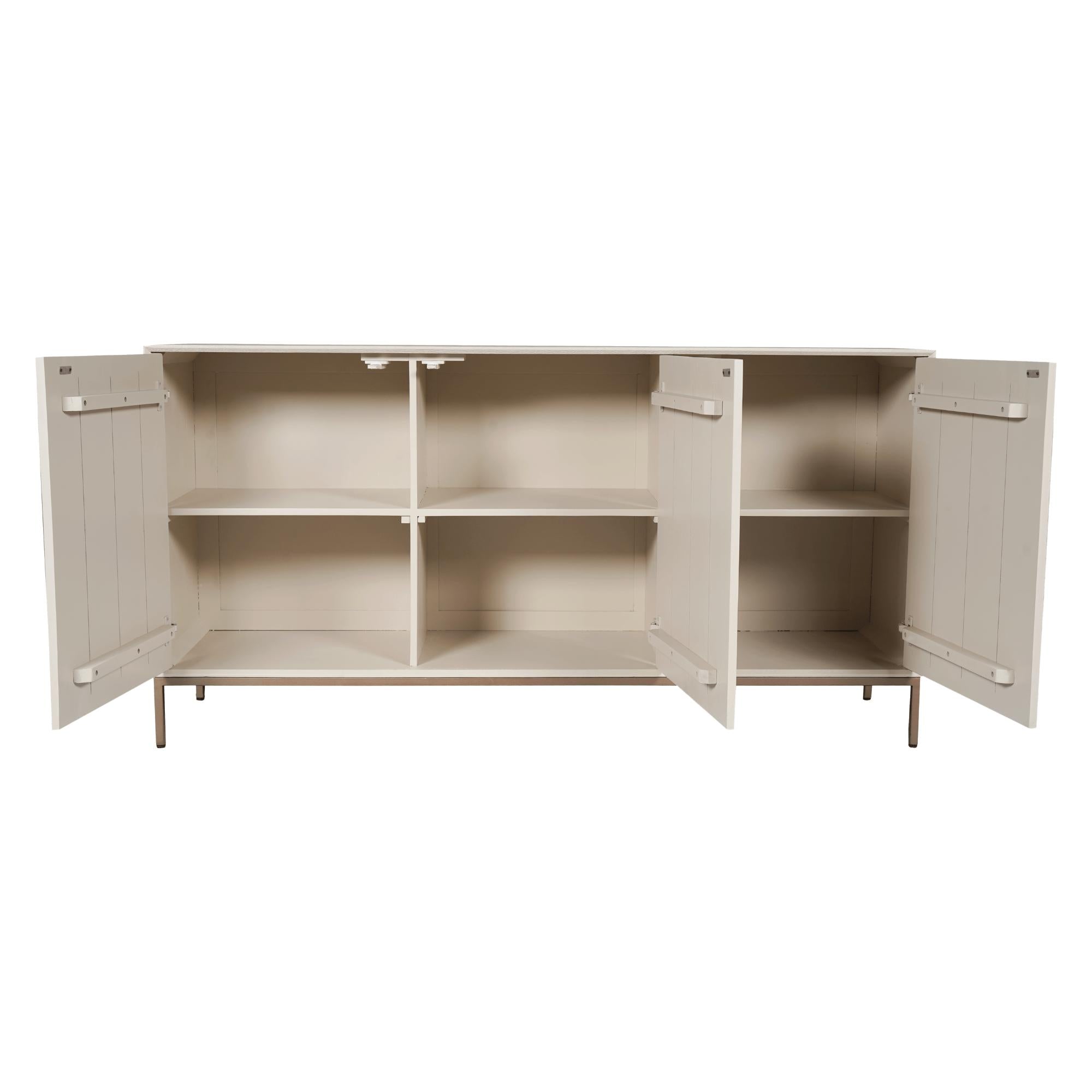 Beige Dressoir Madison Sand 165 cm - Industrieelinhuis.nl