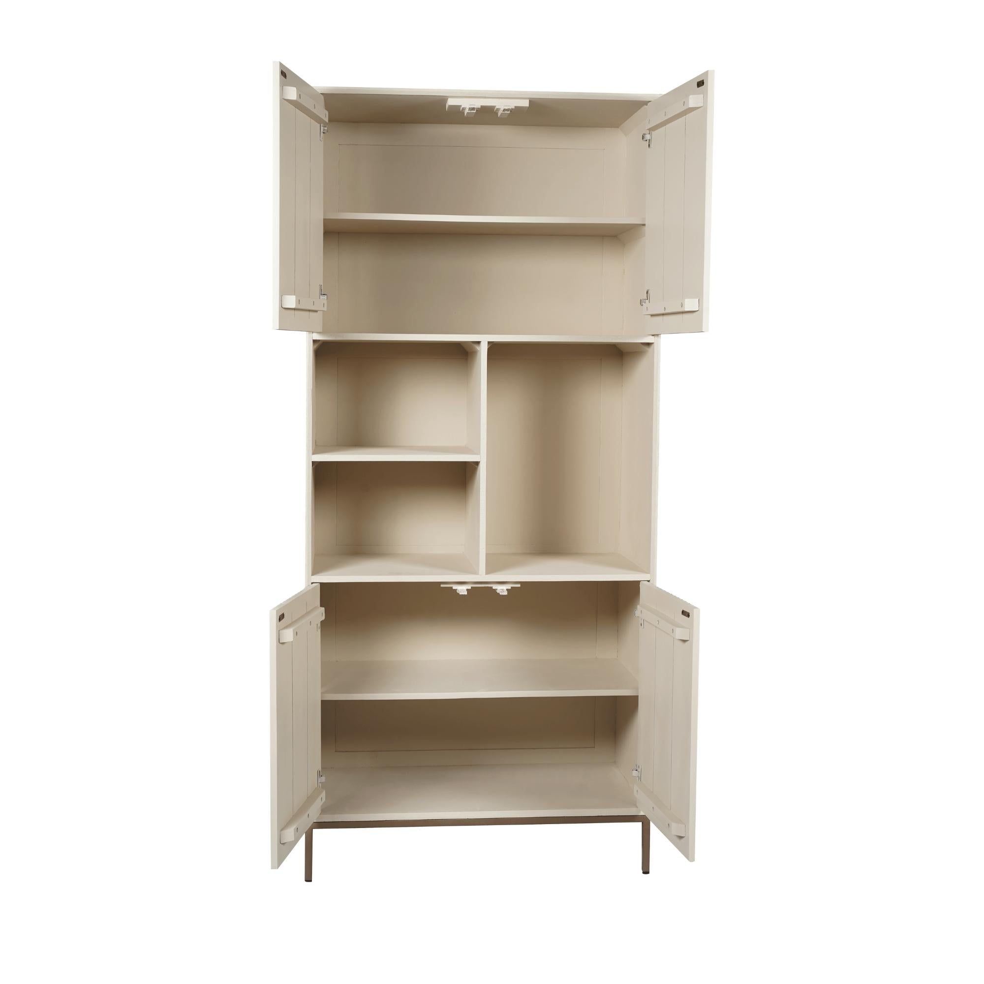 Vakkenkast Madison Sand | 90 cm - Industrieelinhuis.nl