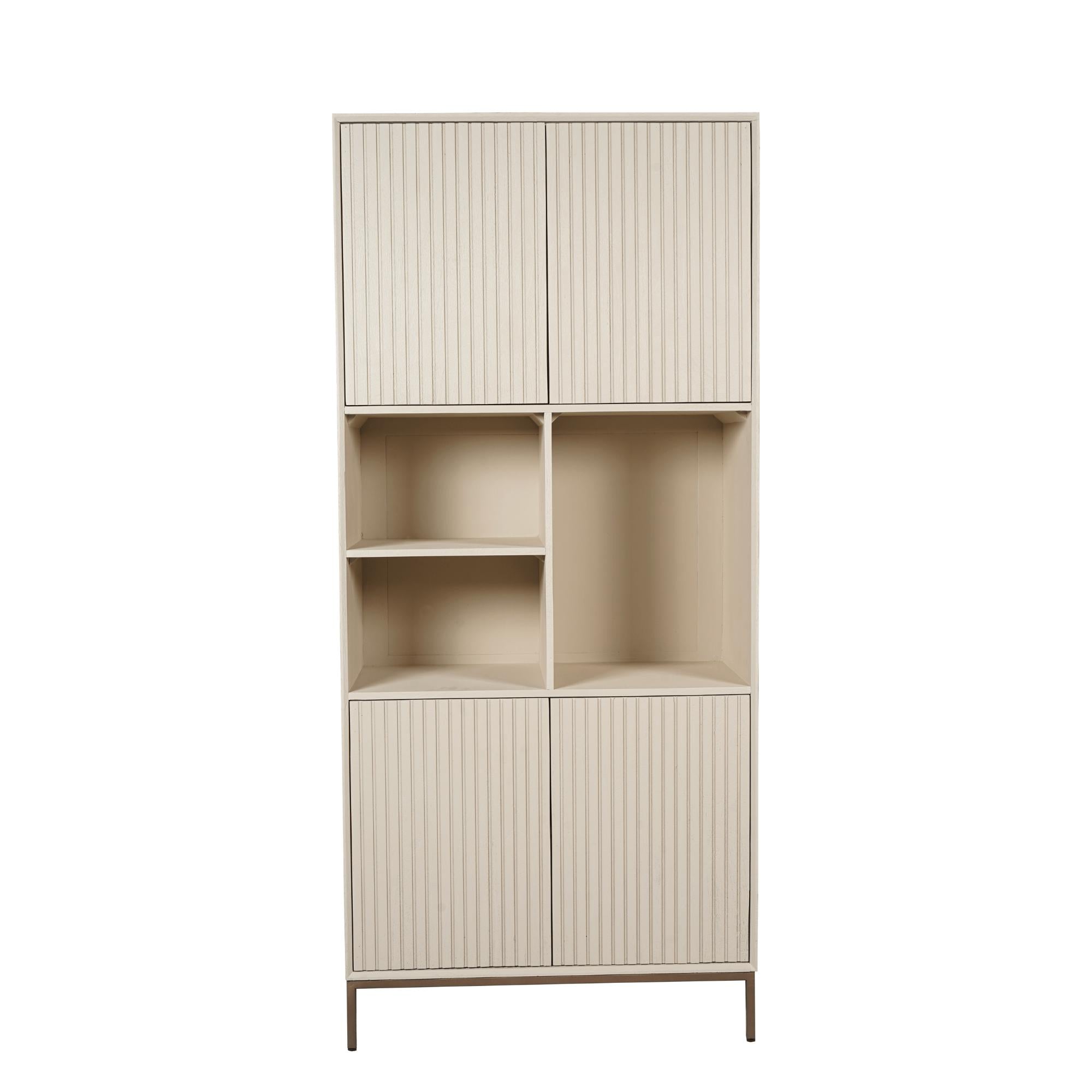 Vakkenkast Madison Sand | 90 cm - Industrieelinhuis.nl