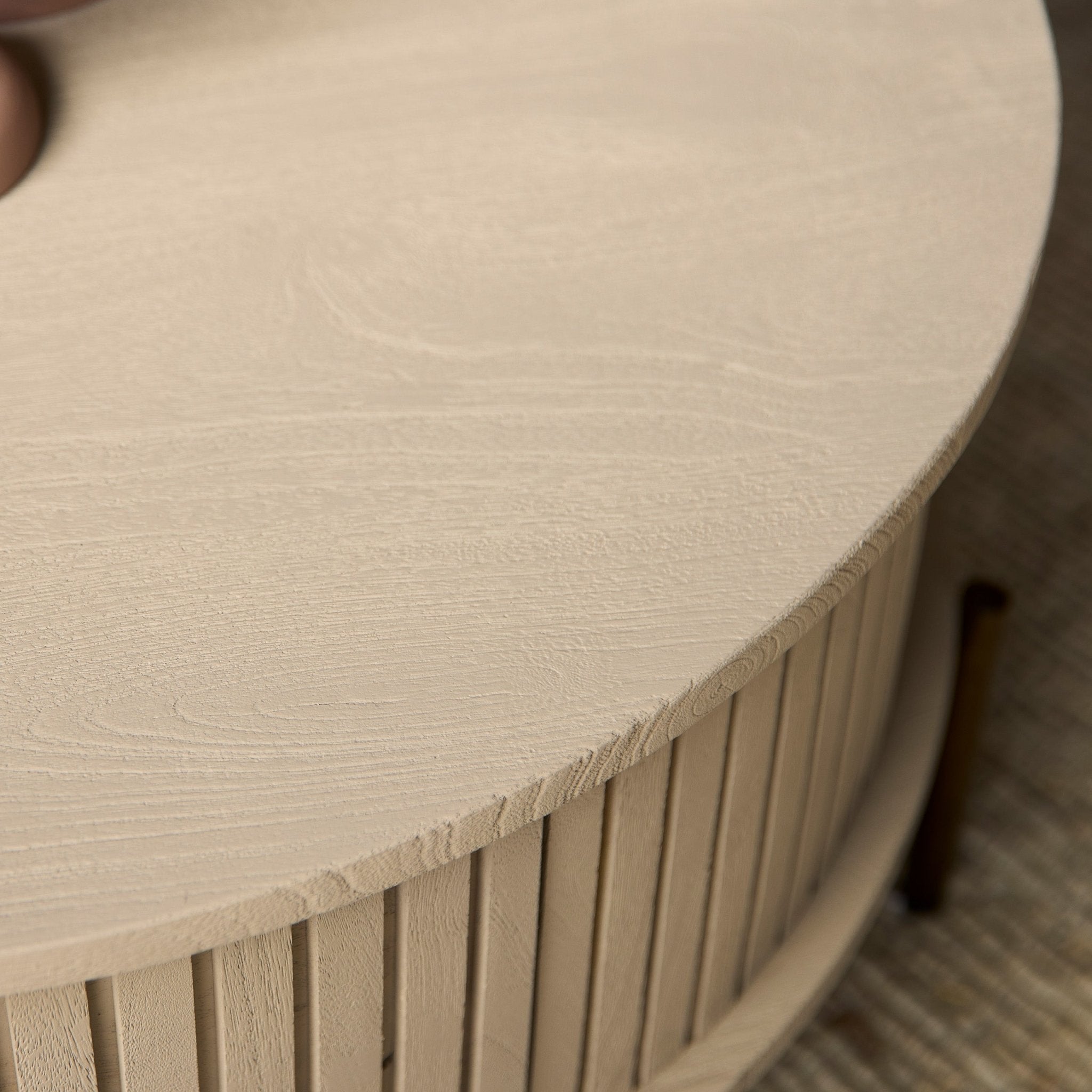 Salontafel Madison Sand | 80 cm | Rond - Industrieelinhuis.nl