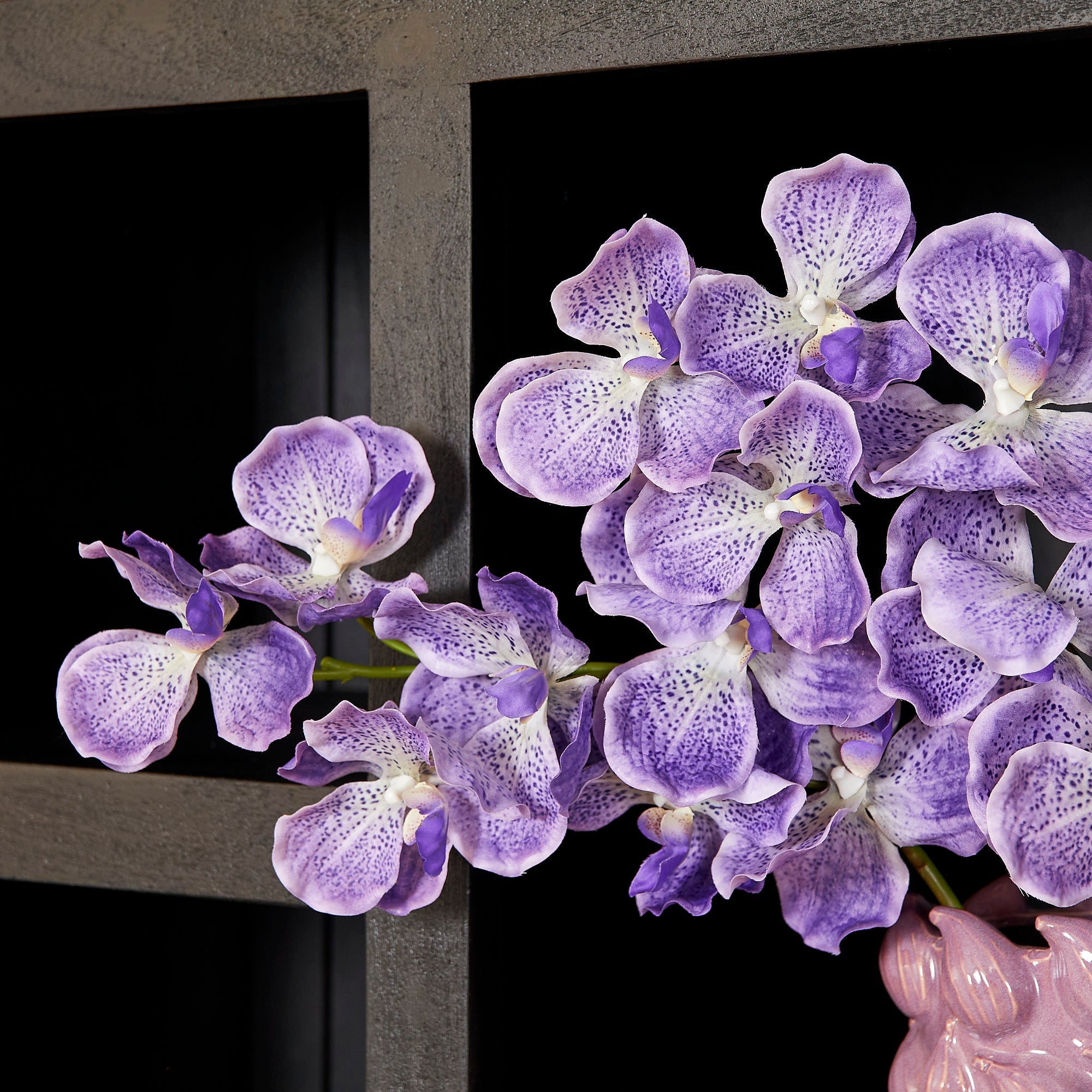 Vakkenkast Eclipse Black | 90 cm - Industrieelinhuis.nl