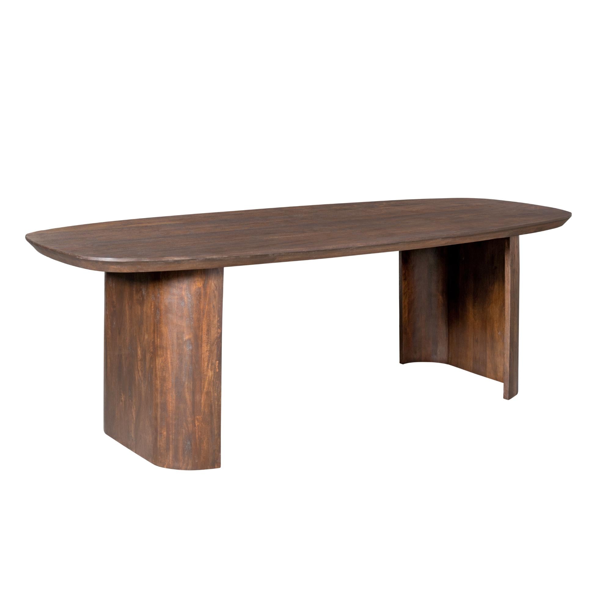 Eettafel Maré Brown | 200 cm - Industrieelinhuis.nl