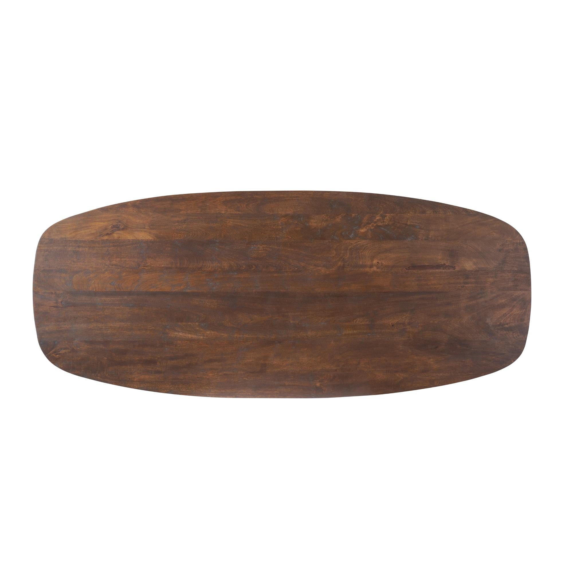 Eettafel Maré Brown | 240 cm - Industrieelinhuis.nl