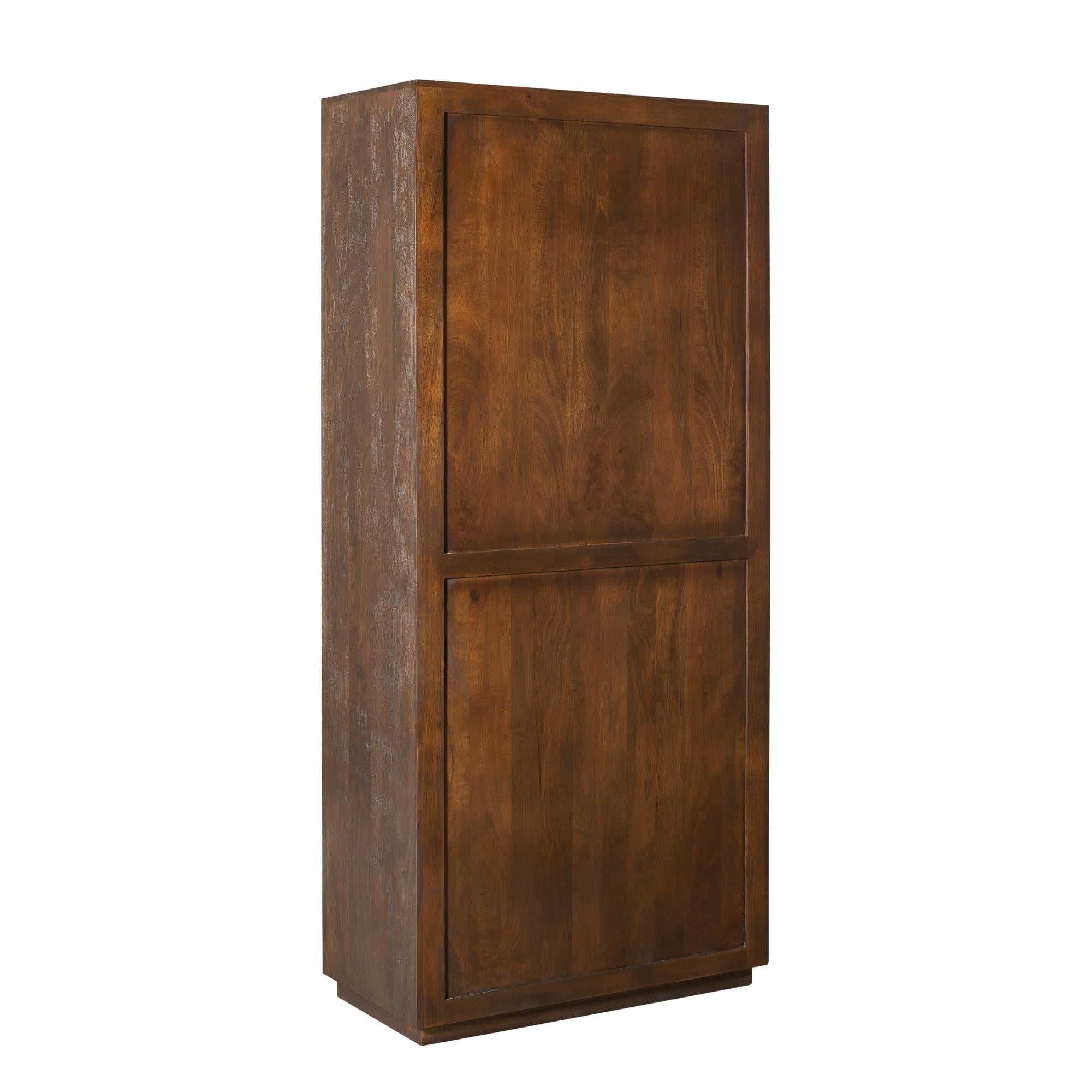 Vakkenkast Brussel Brown | 90 cm - Industrieelinhuis.nl