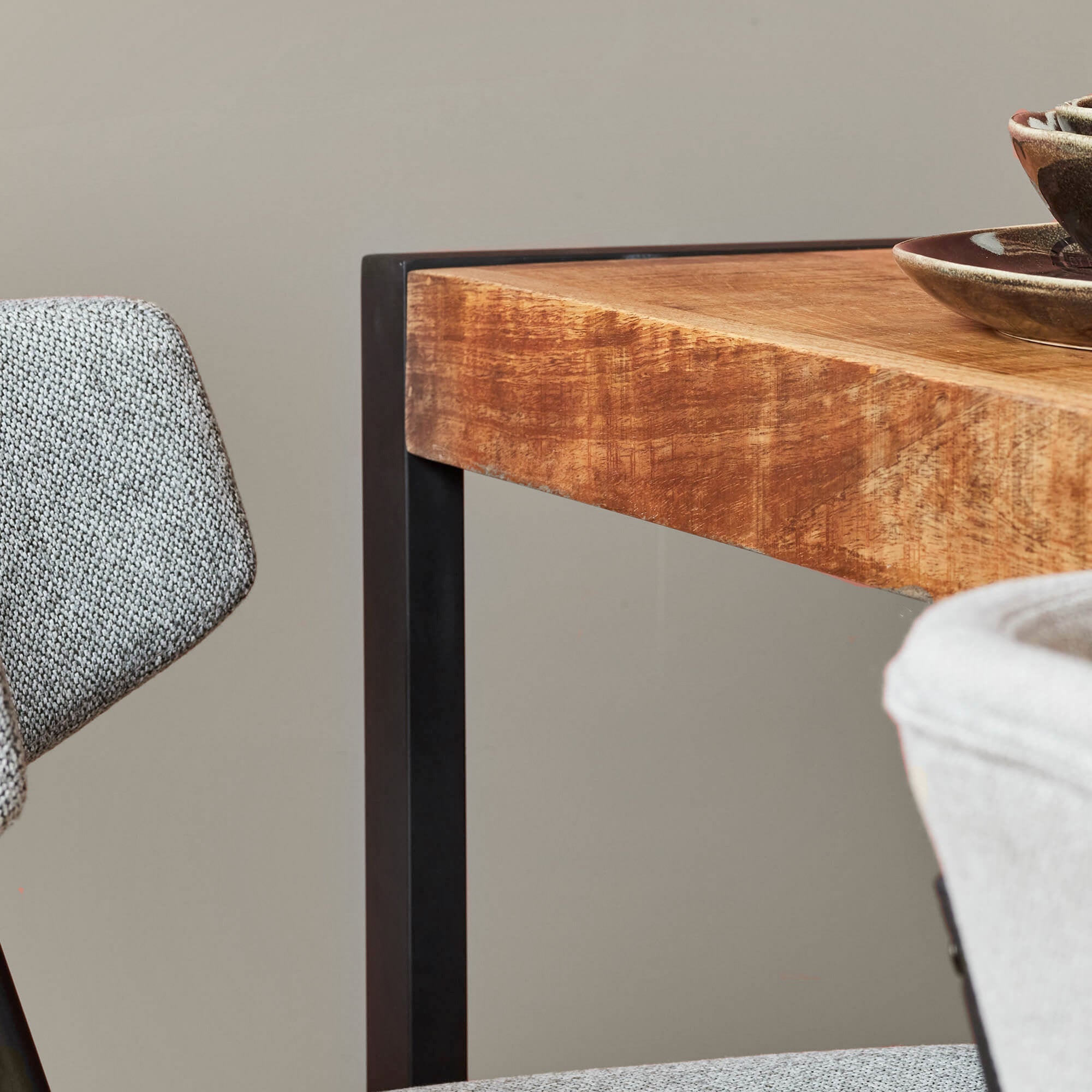 Eettafel Boaz | 140 cm - Industrieelinhuis.nl