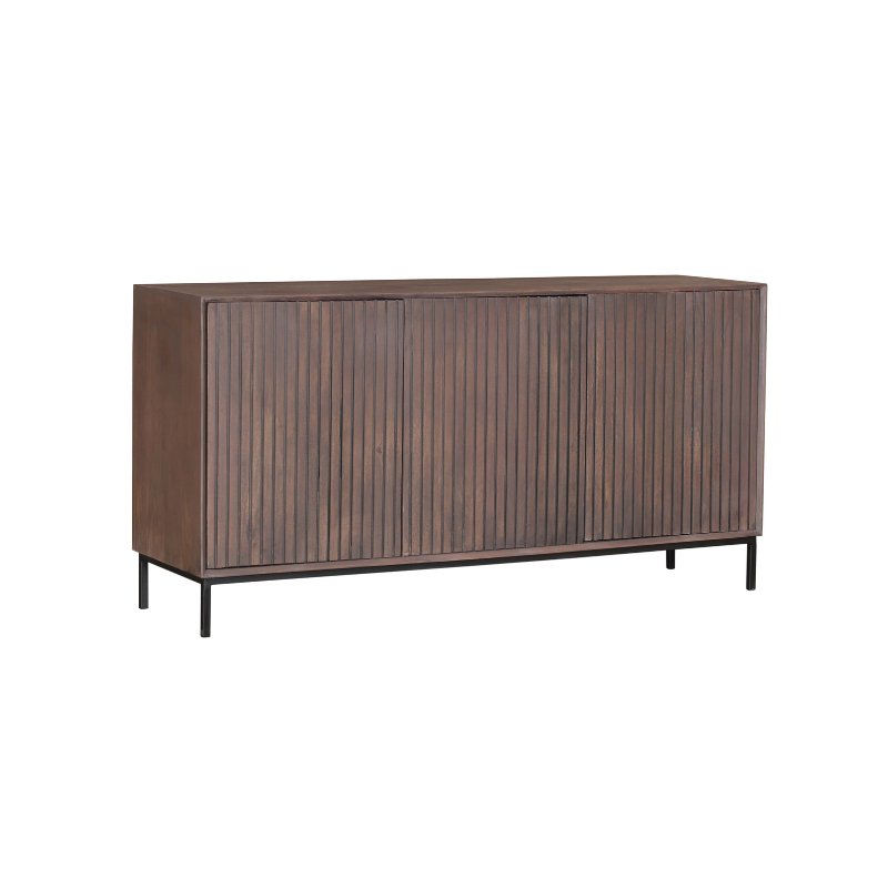Dressoir Madison Walnoot | 165 cm - Industrieelinhuis.nl