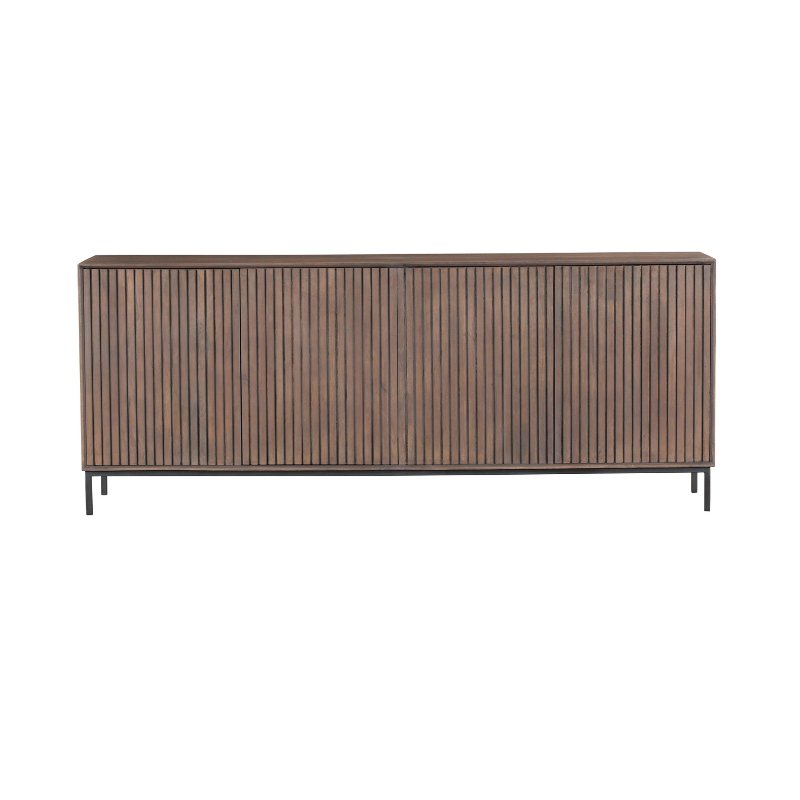 Dressoir Madison Walnoot | 210 cm - Industrieelinhuis.nl