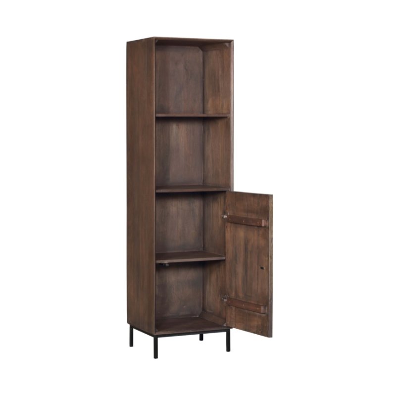 Boekenkast Madison Walnoot | 55 cm - Industrieelinhuis.nl