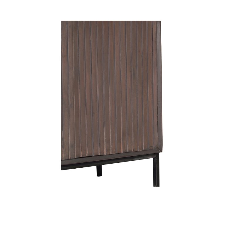 Vakkenkast Madison Walnoot | 90 cm - Industrieelinhuis.nl
