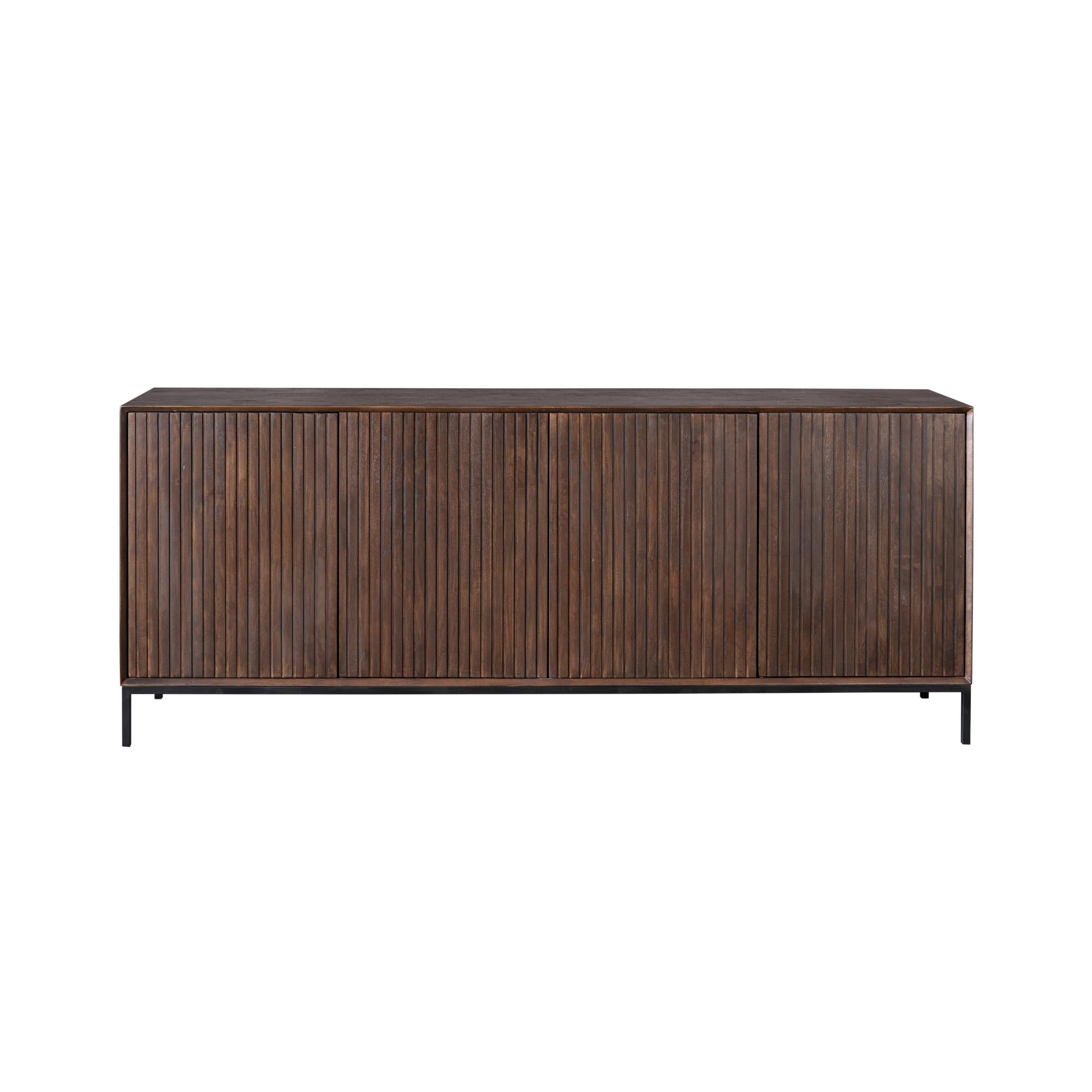 Dressoir Madison Brown | 210 cm - Industrieelinhuis.nl