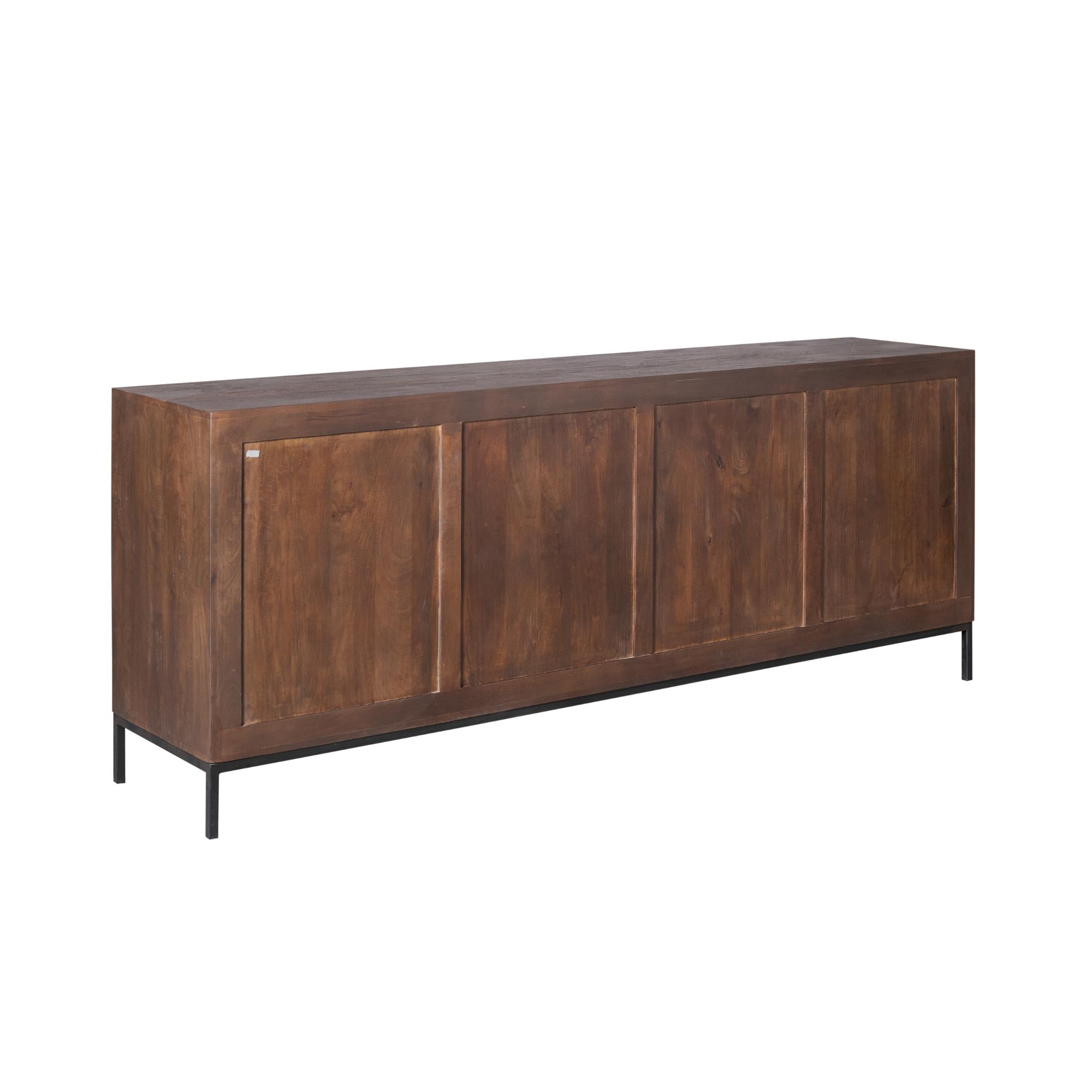 Dressoir Madison Brown | 210 cm - Industrieelinhuis.nl