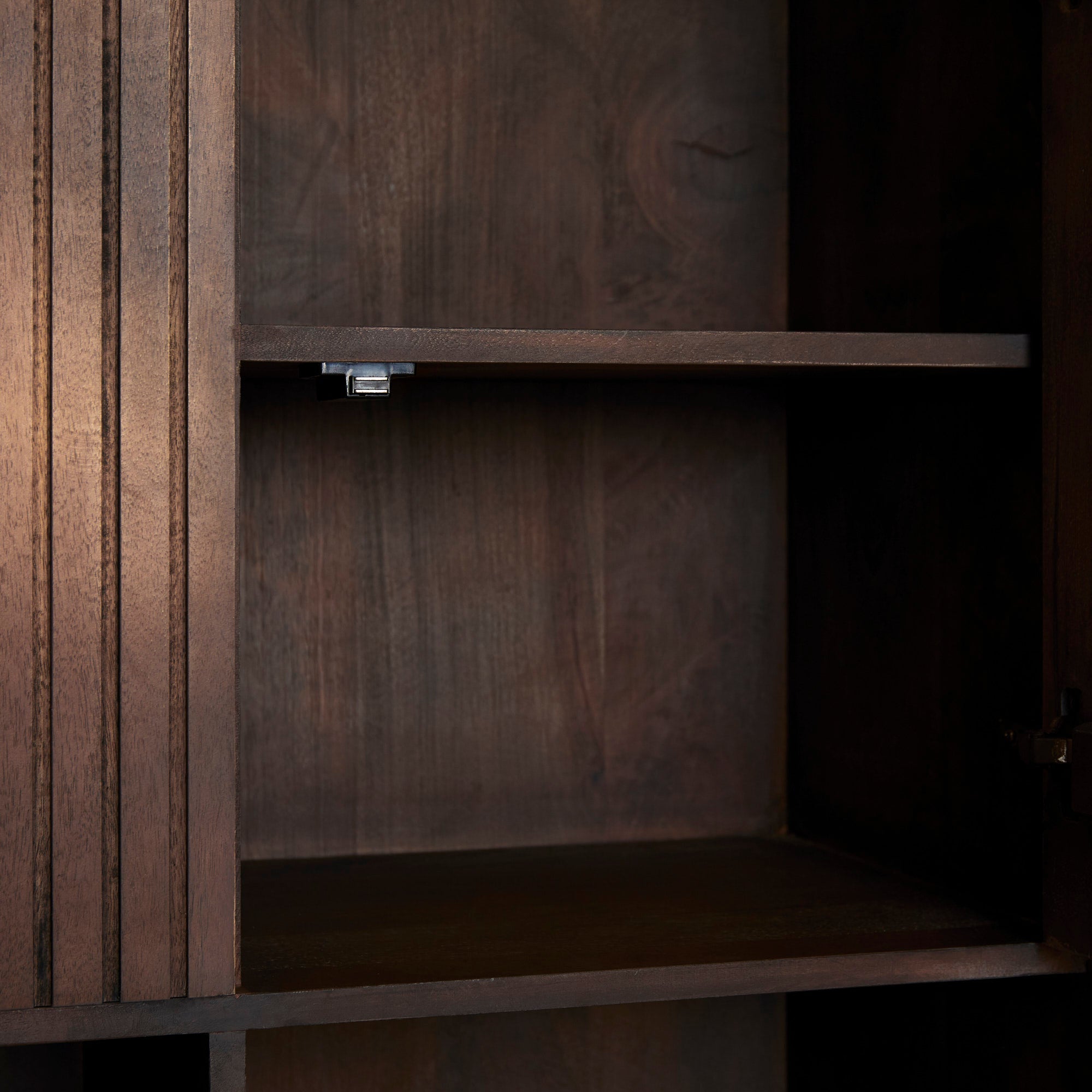 Vakkenkast Madison XL Brown | 135 cm - Industrieelinhuis.nl