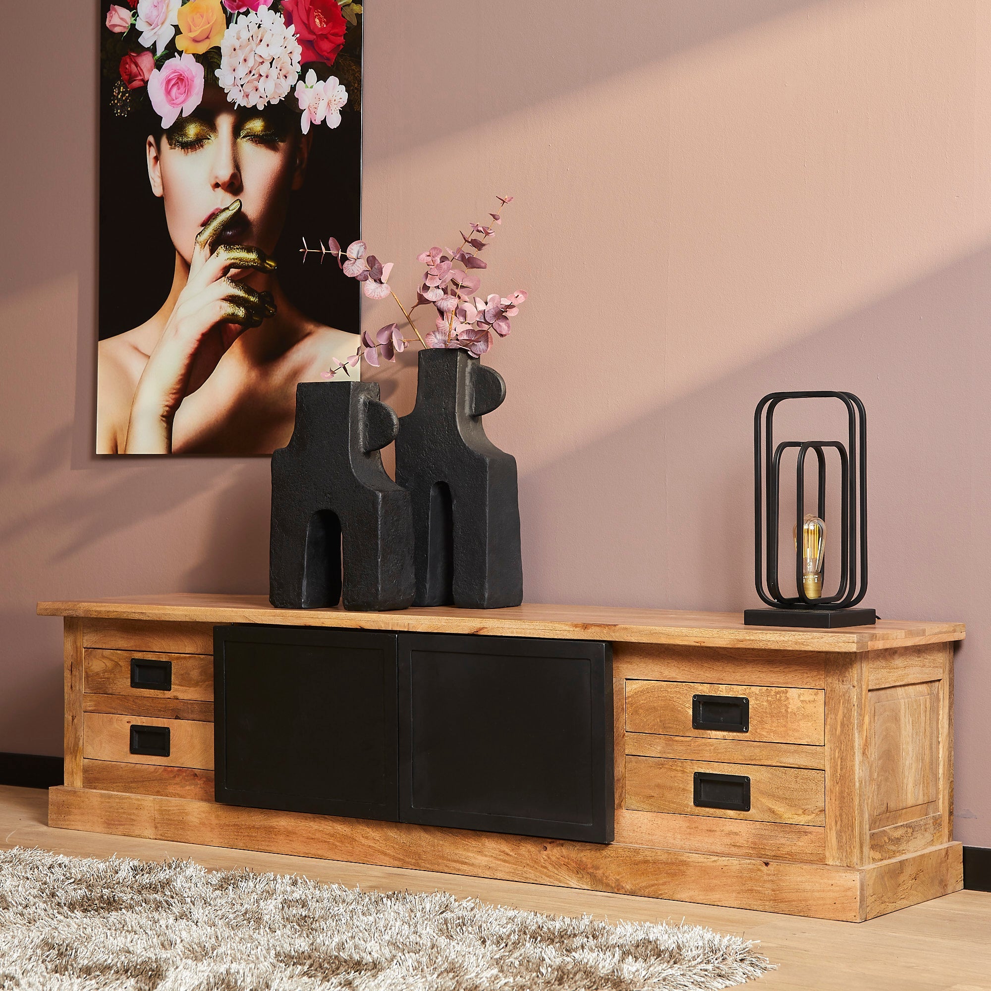 Harmony Tv meubel | 200 cm - Industrieelinhuis.nl