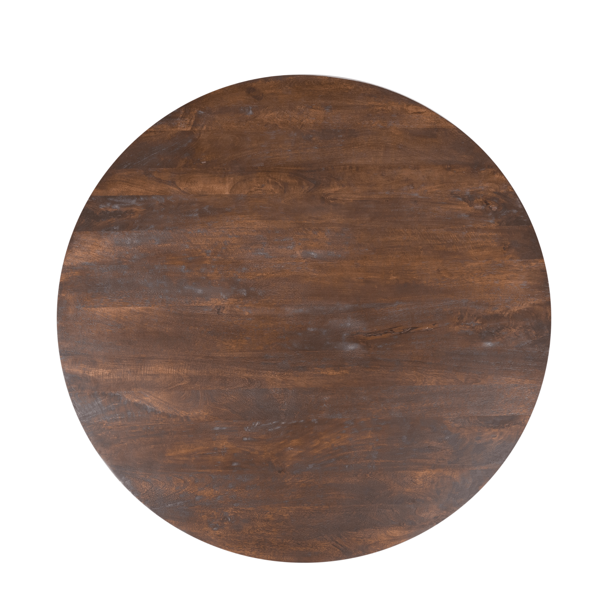 Eettafel Rond Lima Brown 130cm - Industrieelinhuis.nl