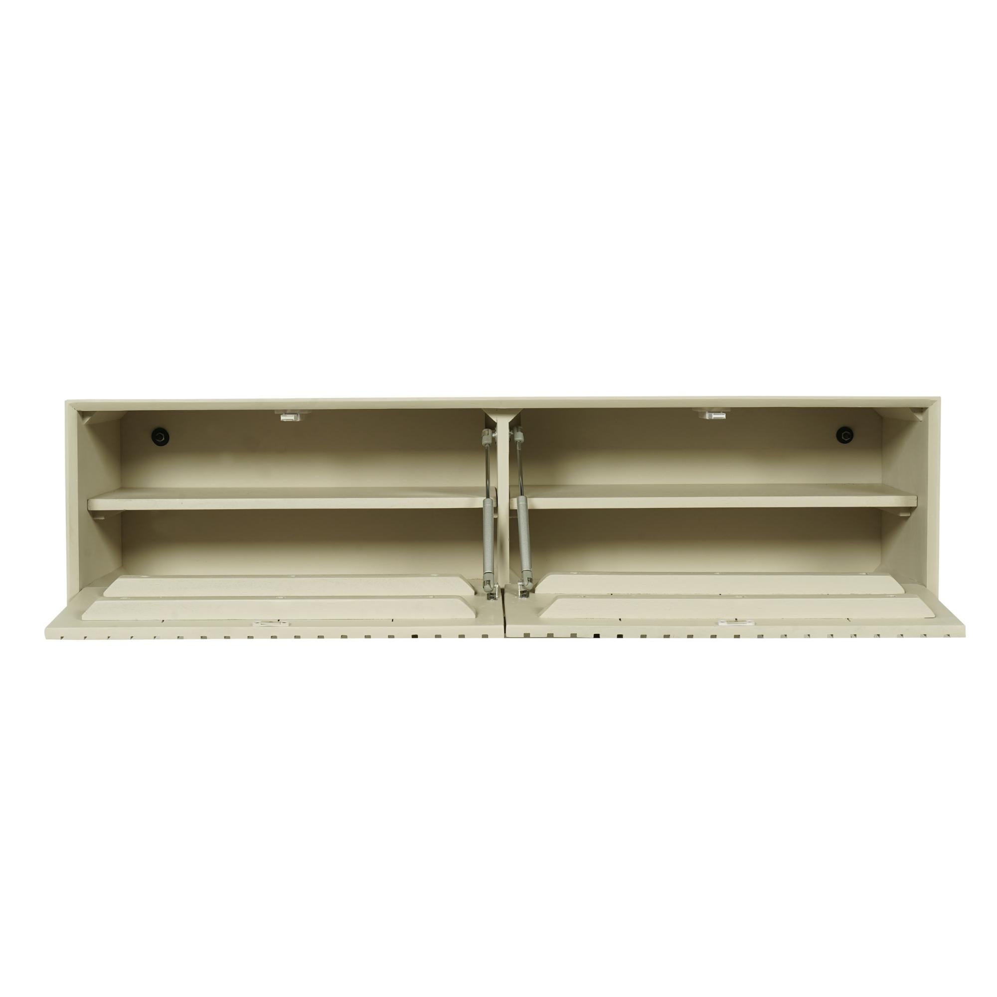 Zwevend tv meubel Maddie Zand 120 cm - Industrieelinhuis.nl