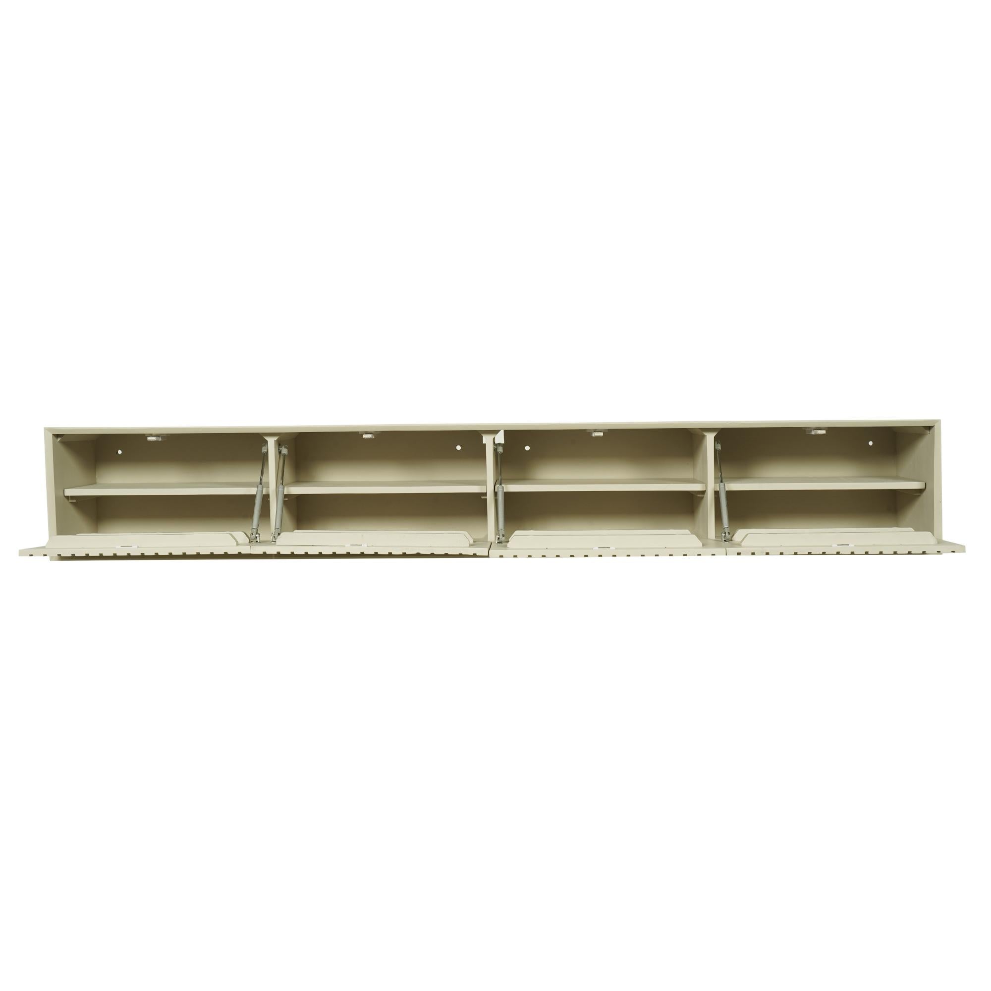 Zwevend tv meubel Maddie Zand 120 cm - Industrieelinhuis.nl