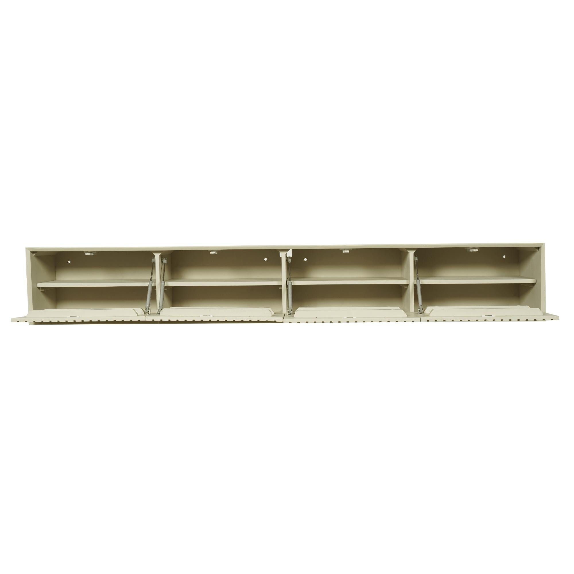 Zwevend tv meubel Maddie Zand 240 cm - Industrieelinhuis.nl