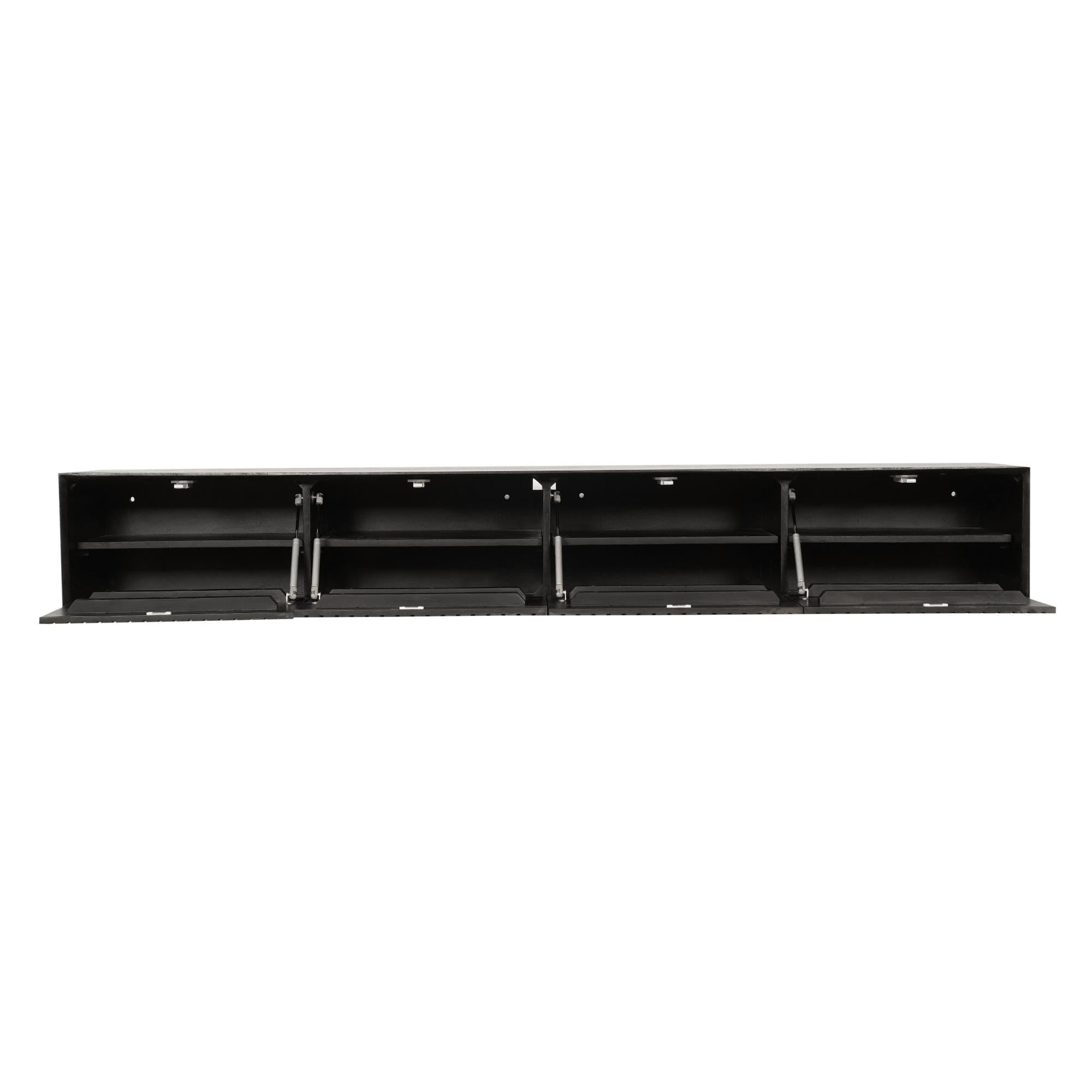 Zwevend tv meubel Maddie Zand 120 cm - Industrieelinhuis.nl