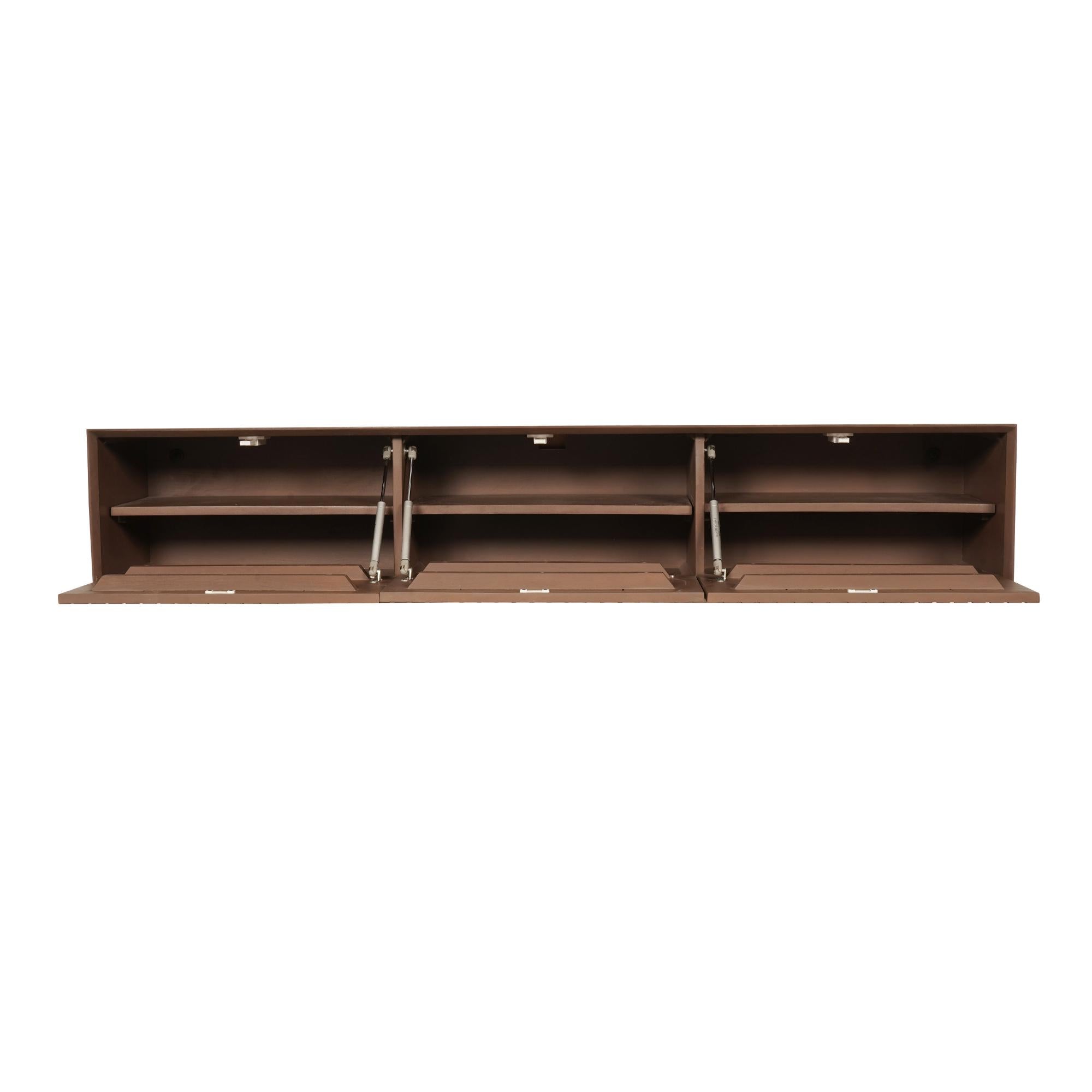 Zwevend tv meubel Maddie Zand 120 cm - Industrieelinhuis.nl