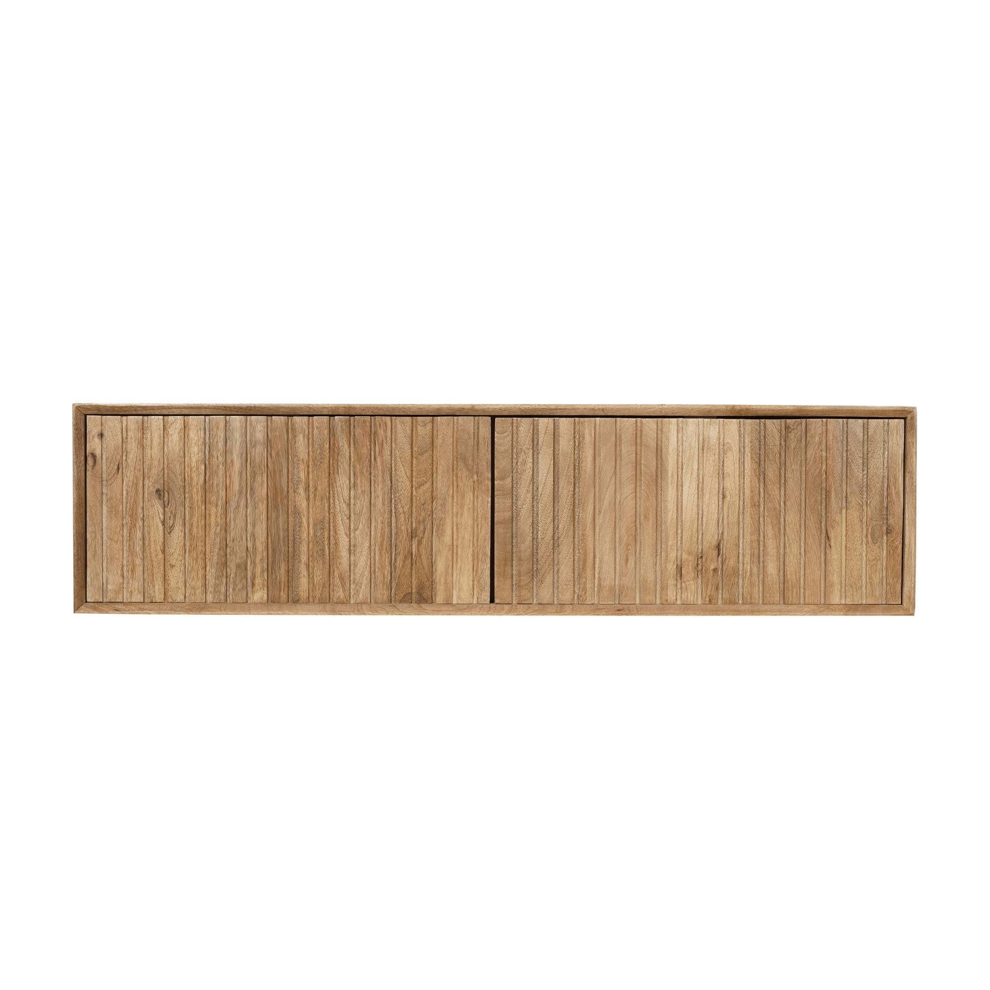 Zwevend tv meubel Maddie Naturel 120 cm - Industrieelinhuis.nl