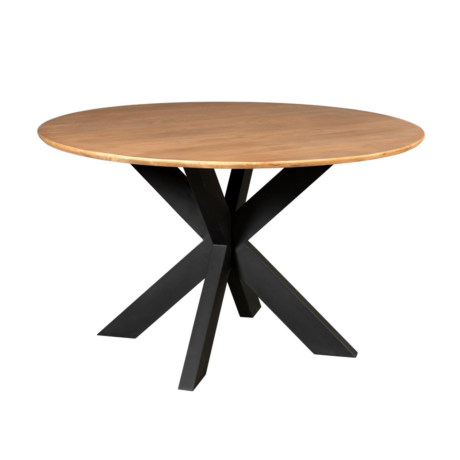 Eettafel Madison Natural | 130 cm - Industrieelinhuis.nl
