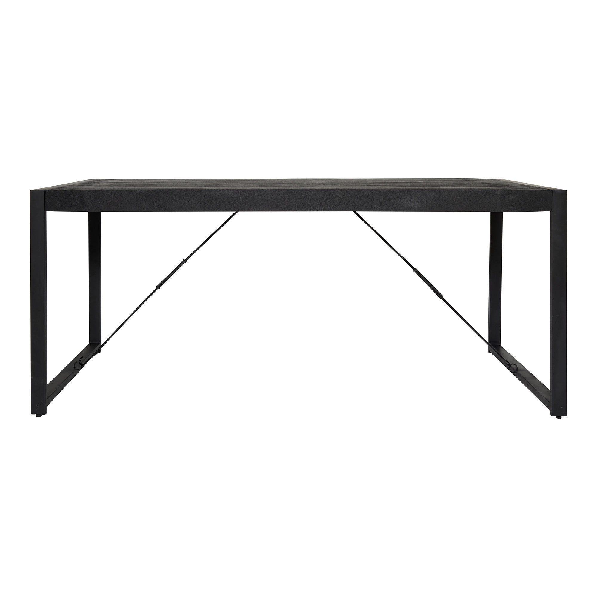 Eettafel Boaz Black | 220 cm - Industrieelinhuis.nl