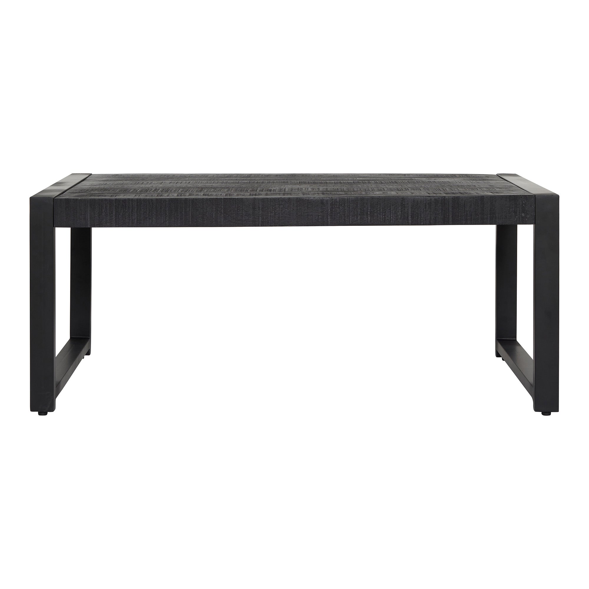 Salontafel Boaz Black | 110 cm - Industrieelinhuis.nl