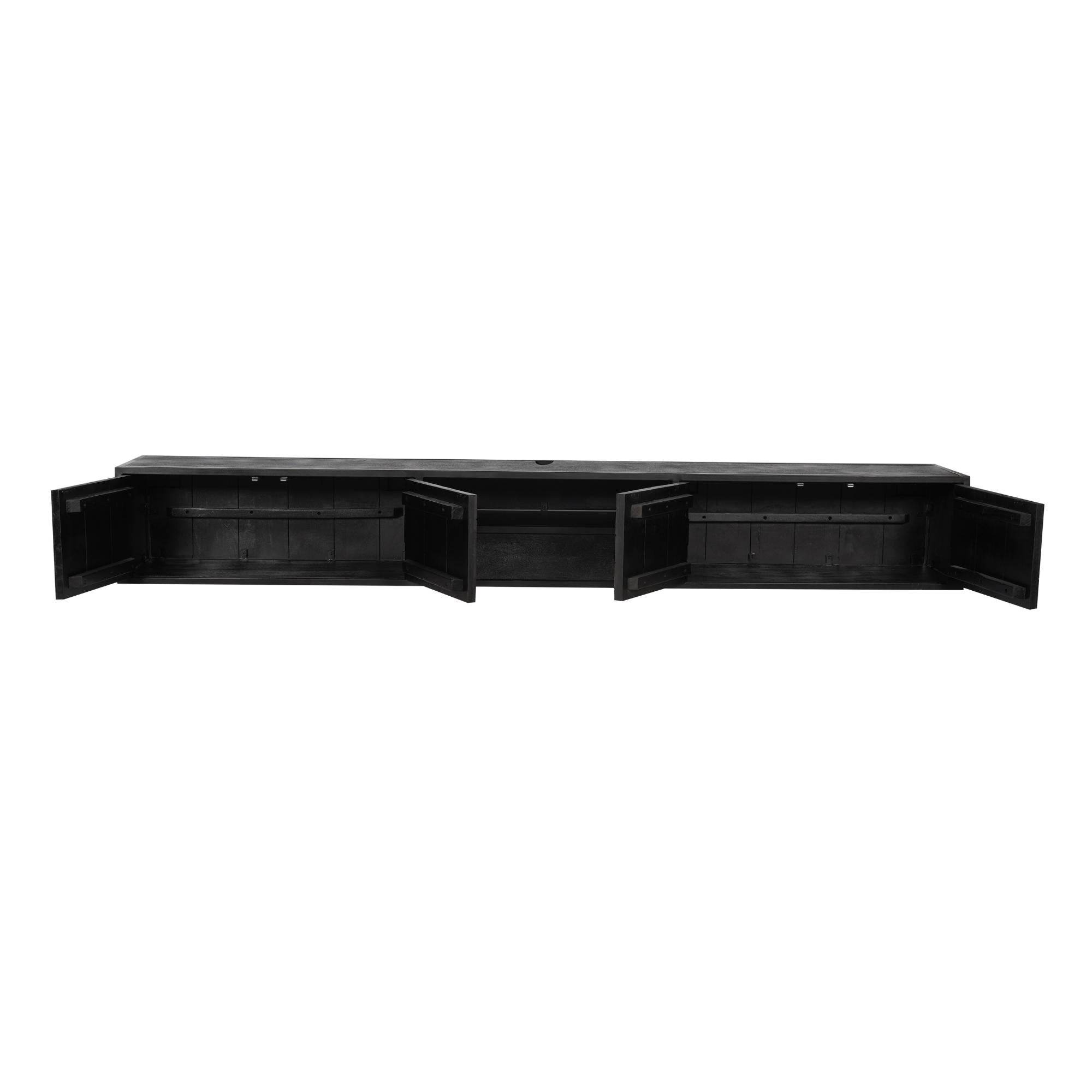 Zwevend tv meubel New York 280 cm - Industrieelinhuis.nl