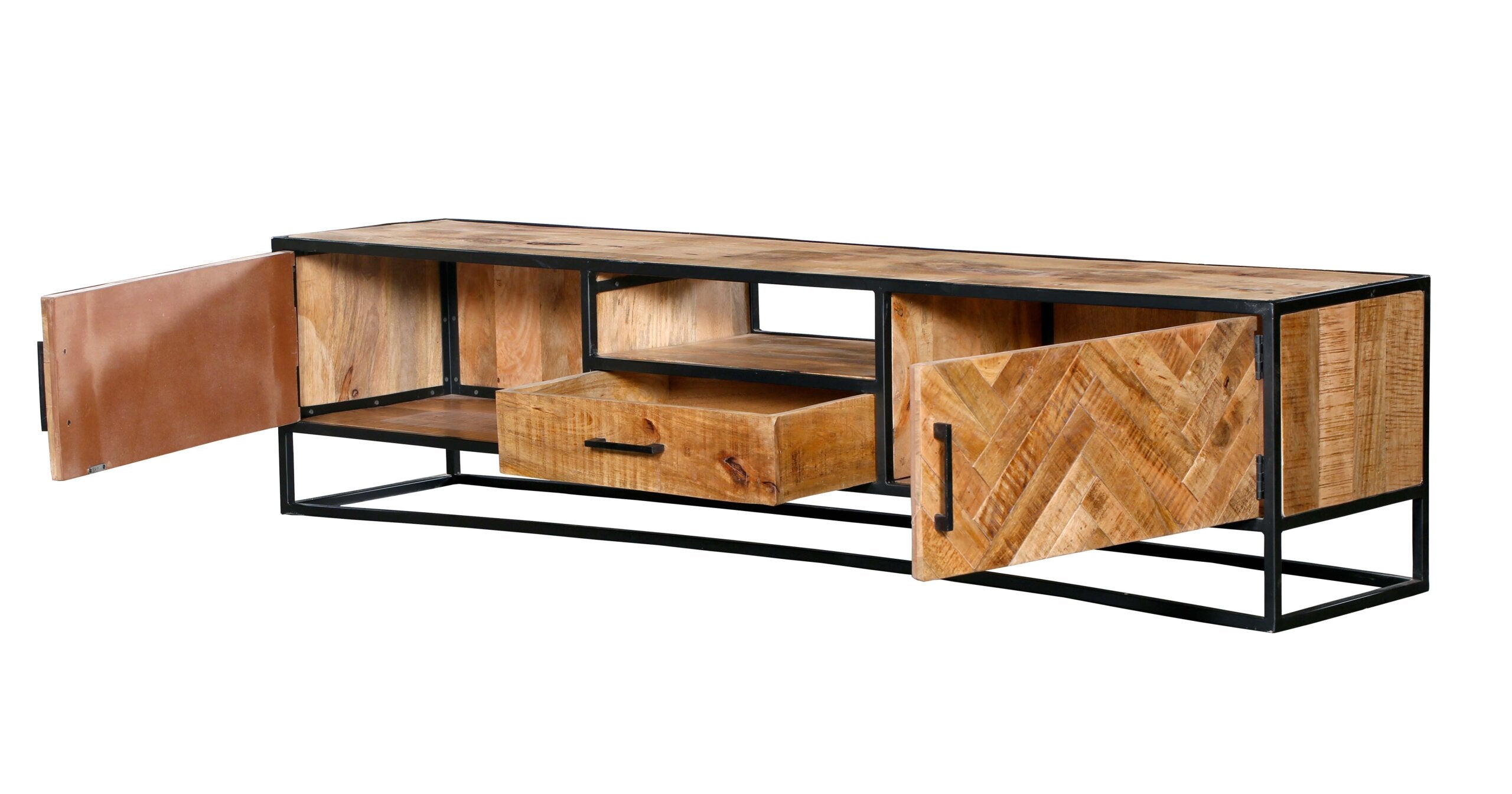 Tv meubel Arlington | 180 cm - Industrieelinhuis.nl