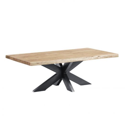 Boomstam salontafel Live Edge | 120 cm - Industrieelinhuis.nl