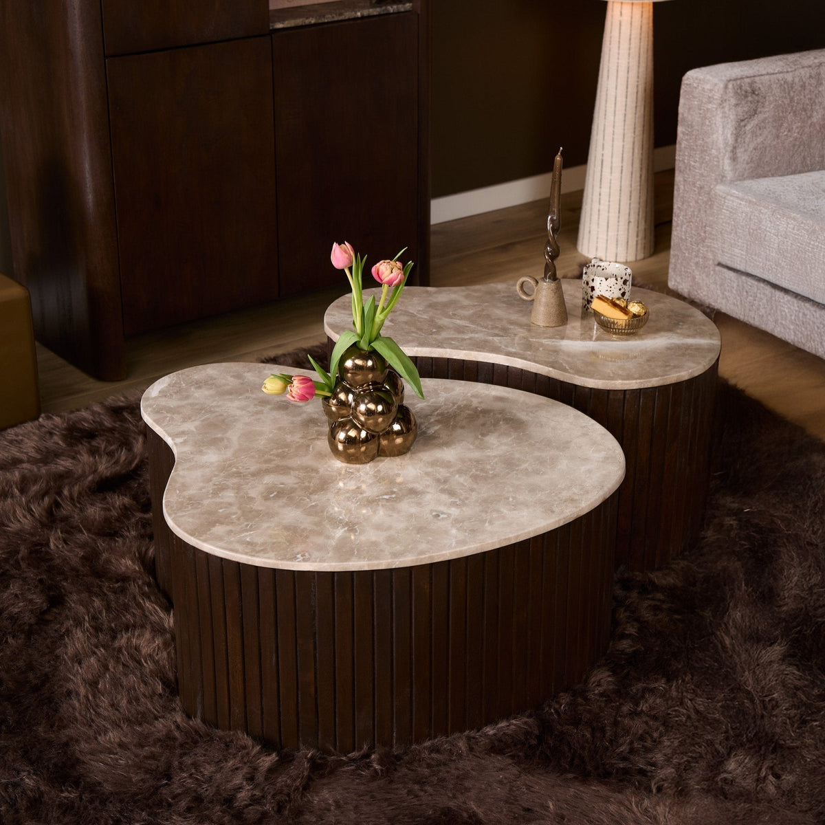 Salontafel Nomi 84 cm - Industrieelinhuis.nl