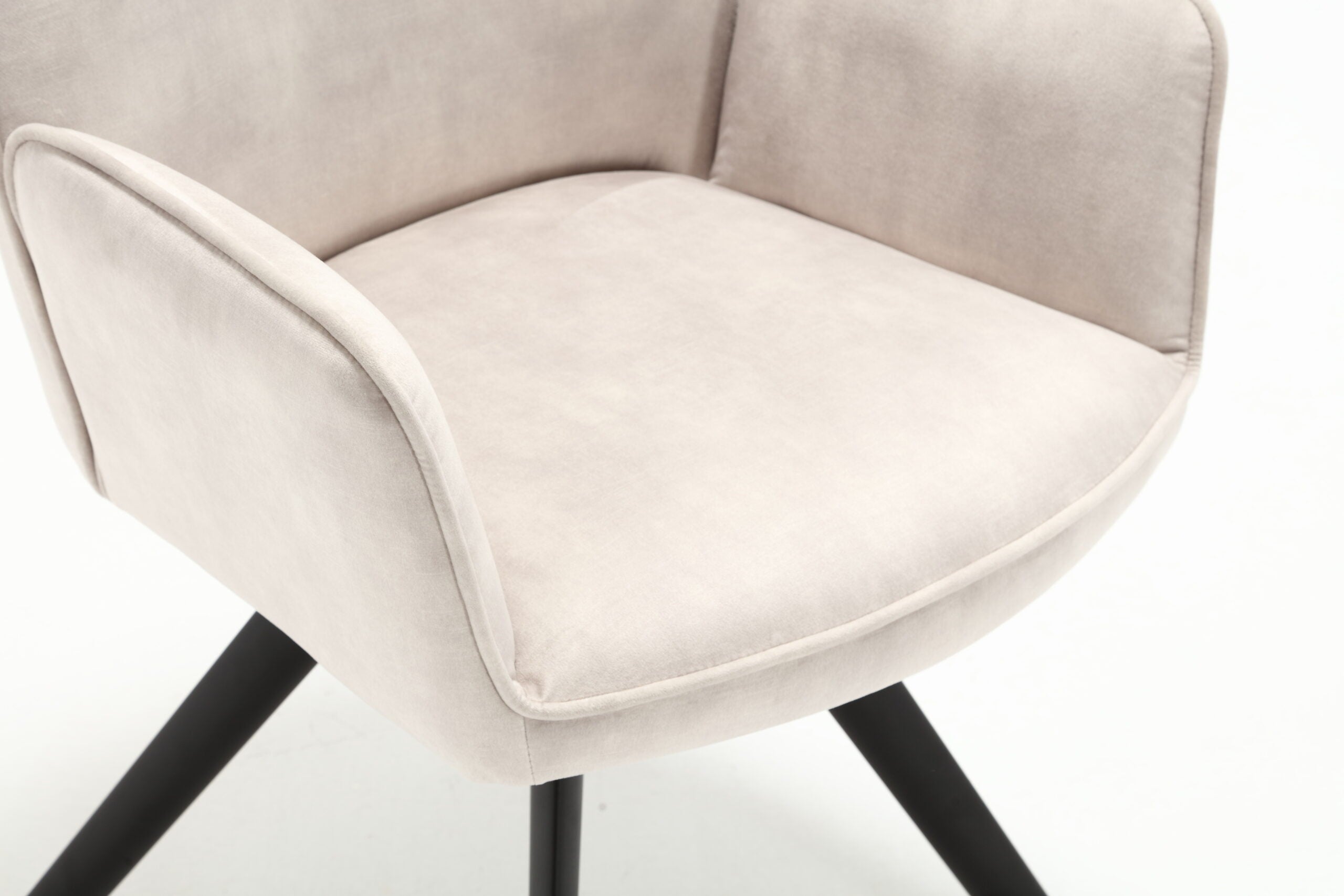 Eetkamerstoel Nola Offwhite (bestellen per 2) - Industrieelinhuis.nl