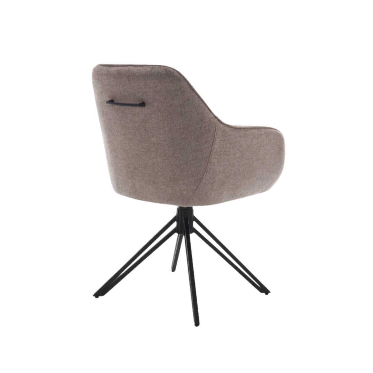 Eetkamerstoel Jens Bruin (bestellen per 2) - Industrieelinhuis.nl