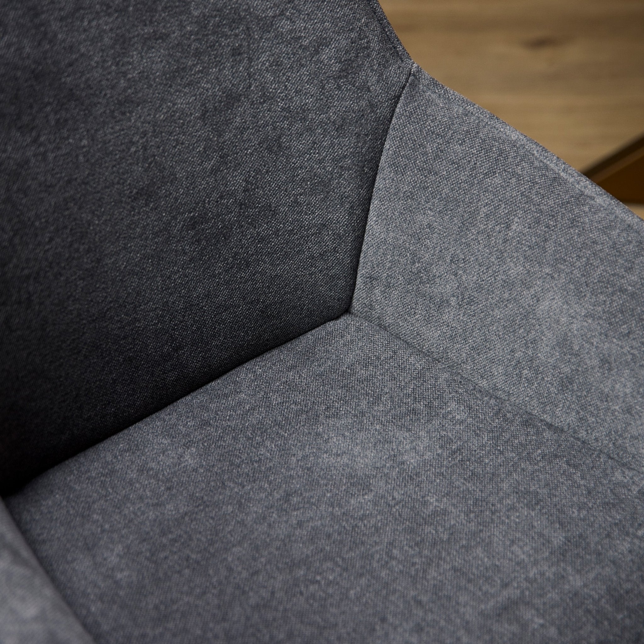 Eetkamerstoel Mees Antraciet - Industrieelinhuis.nl