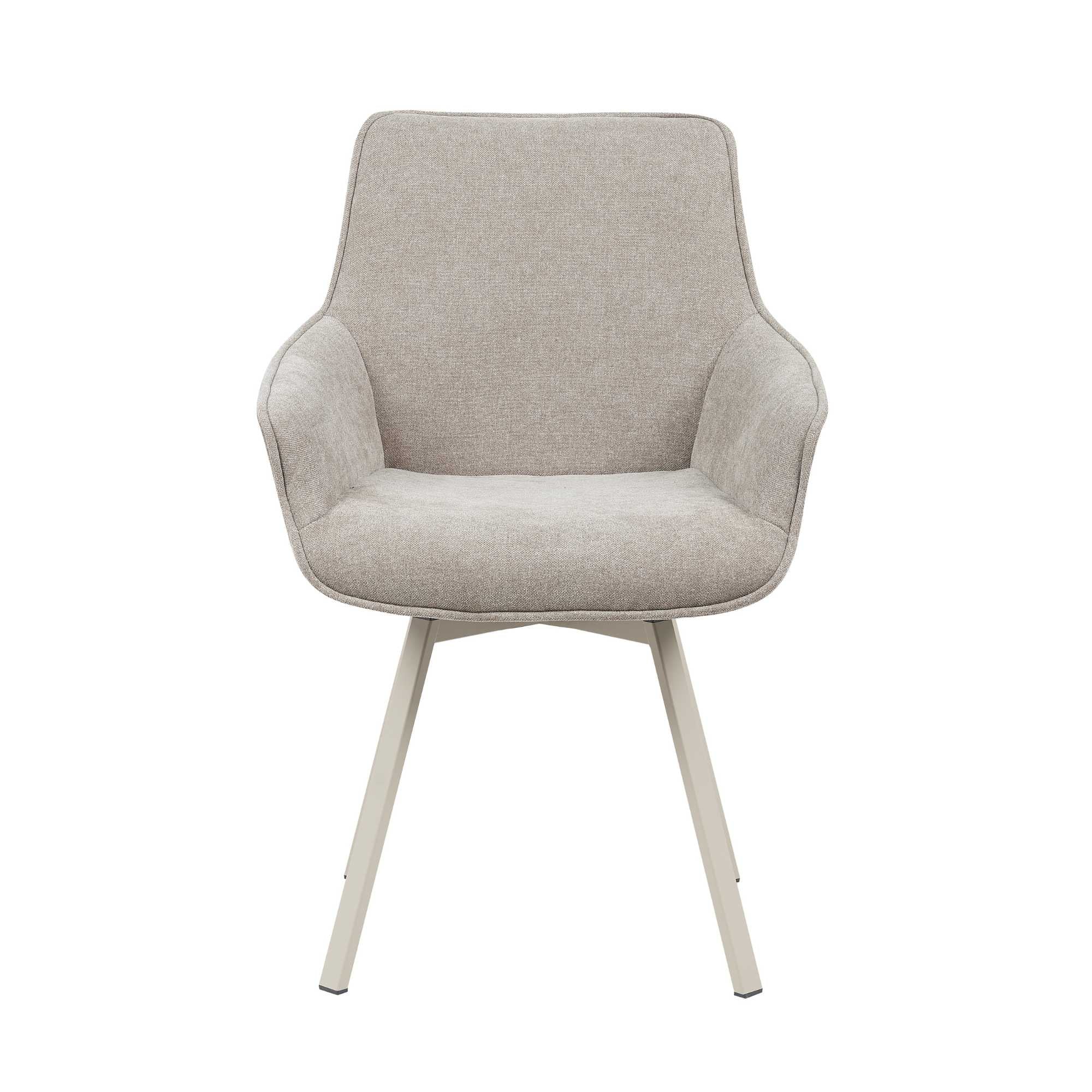 Eetkamerstoel Mees Taupe - Industrieelinhuis.nl