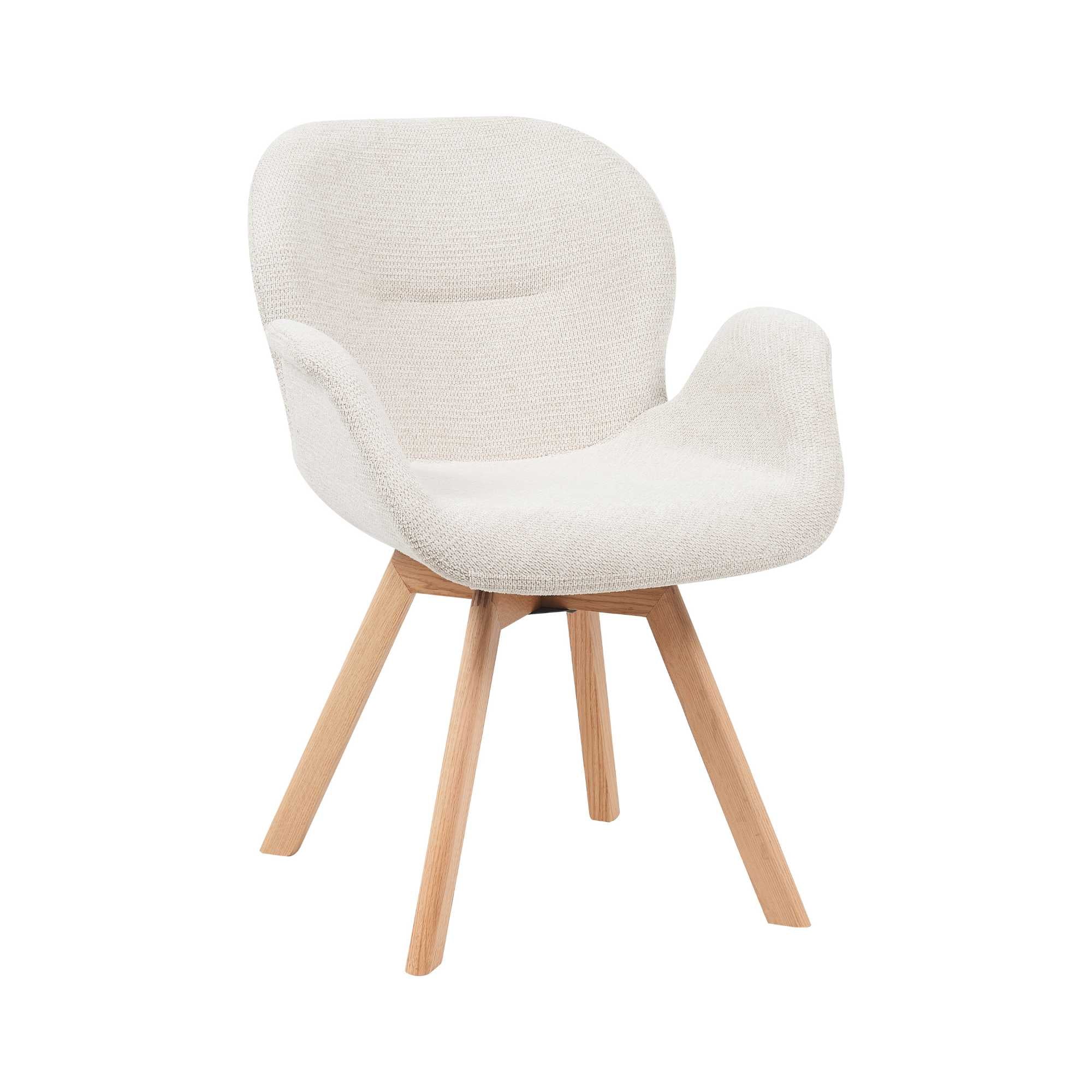 Eetkamerstoel Jesse Creme - Industrieelinhuis.nl