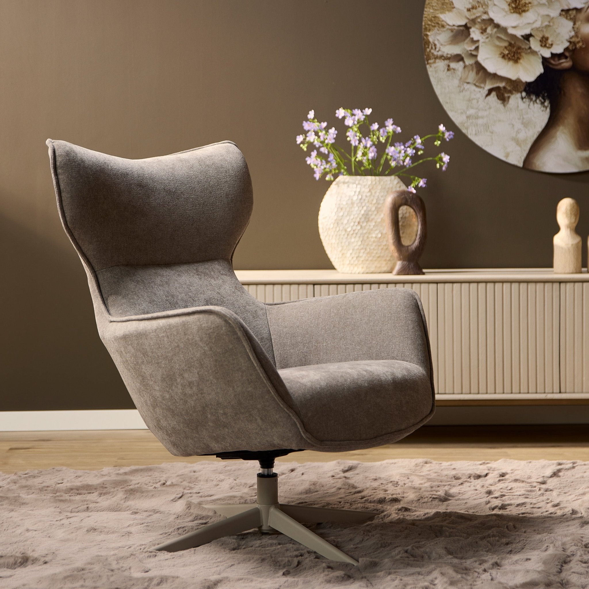 Fauteuil Julia Creme - Industrieelinhuis.nl