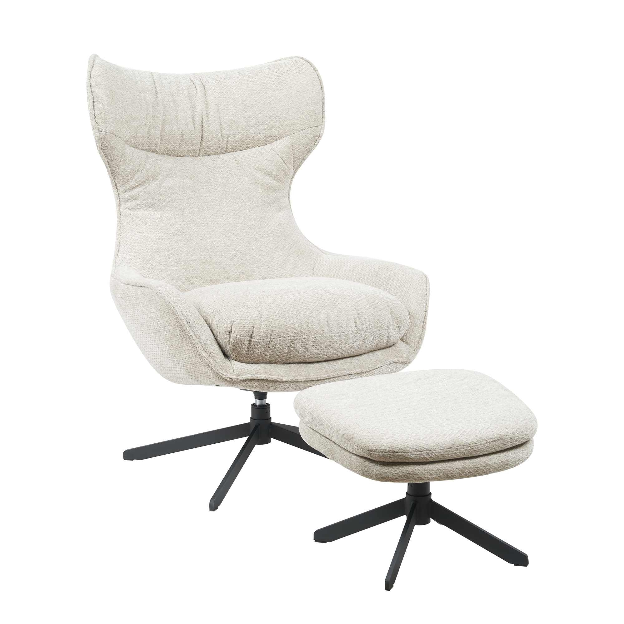 Fauteuil Olivia Creme - Industrieelinhuis.nl