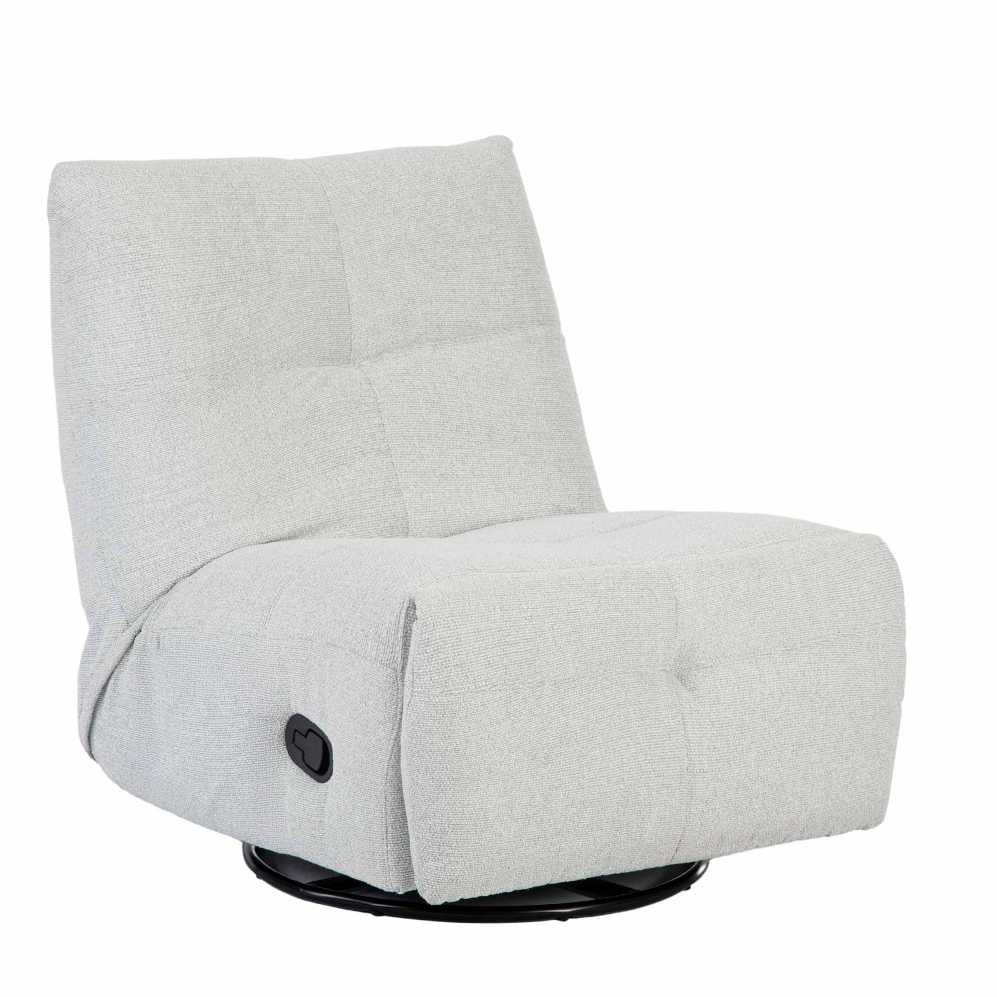Relaxfauteuil Lazy Lichtgrijs