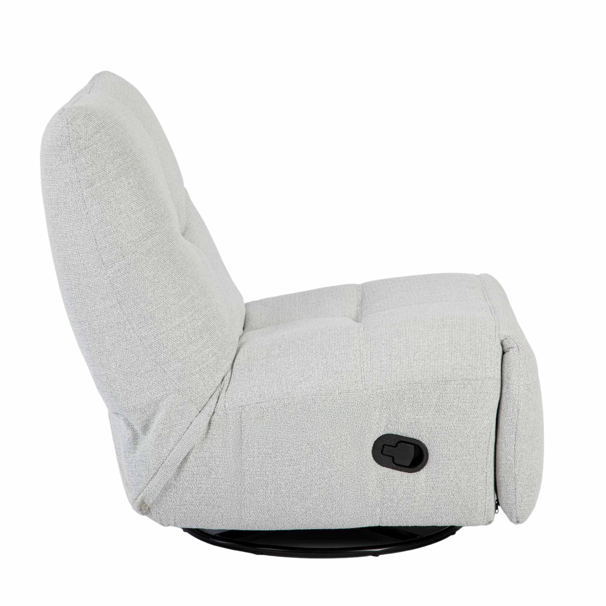Relaxfauteuil Lazy Lichtgrijs