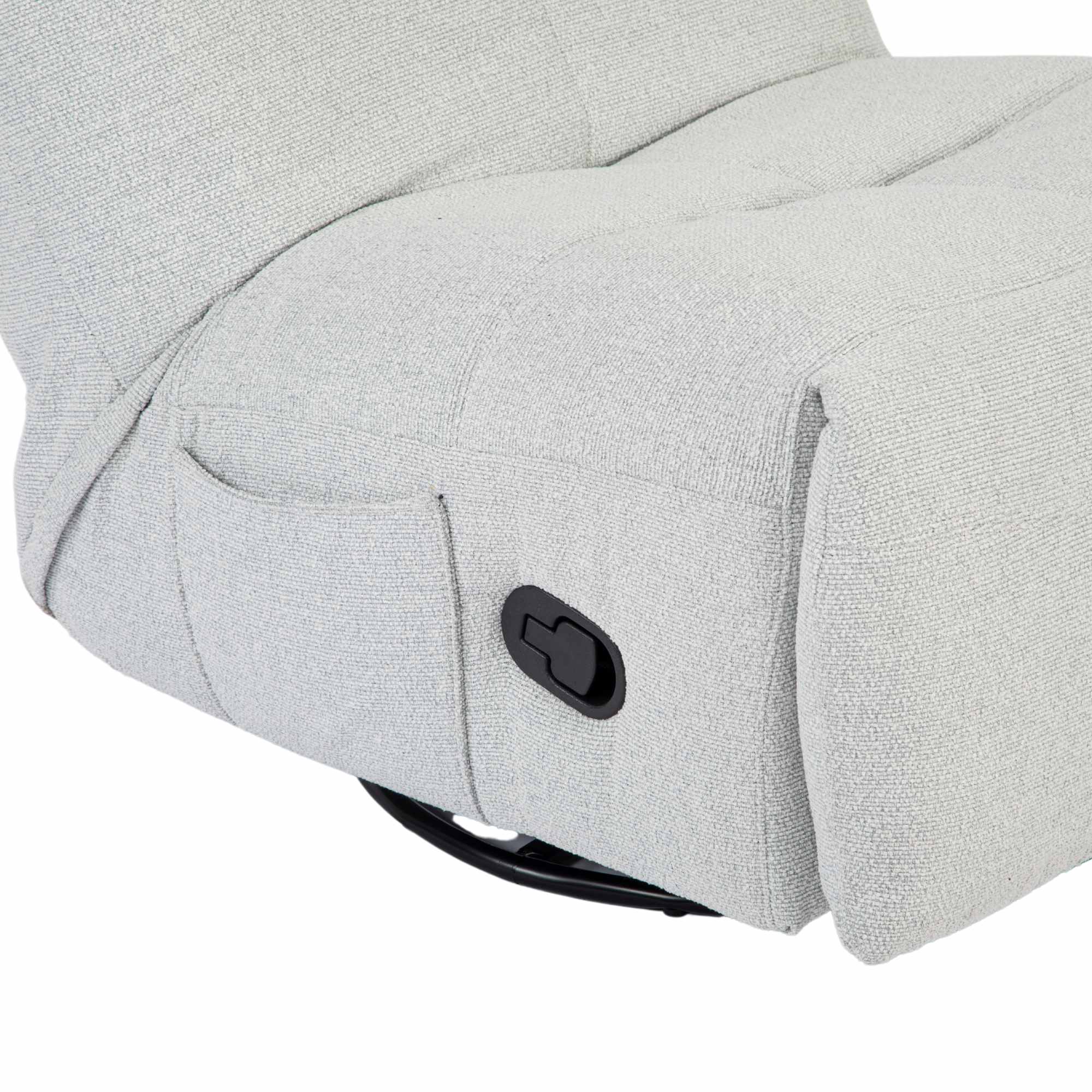 Relaxfauteuil Lazy Lichtgrijs - Industrieelinhuis.nl