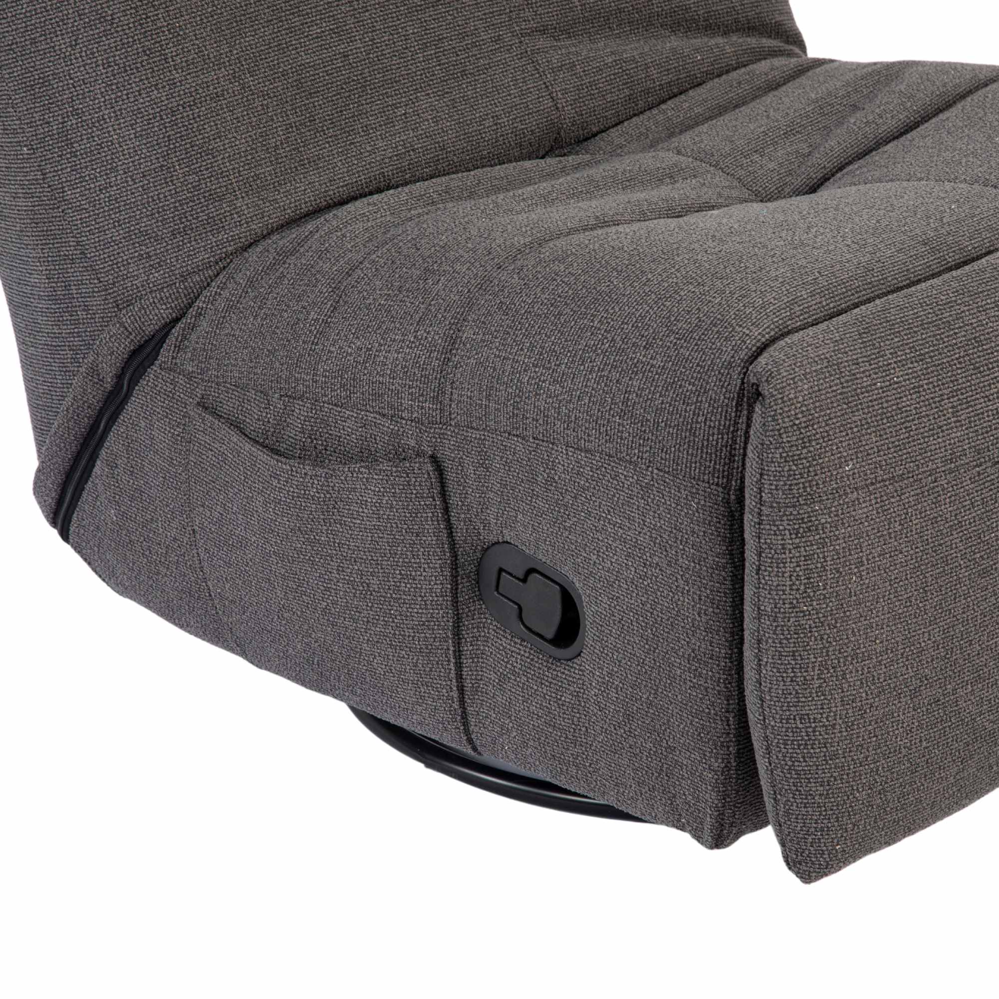 Relaxfauteuil Lazy Antraciet - Industrieelinhuis.nl