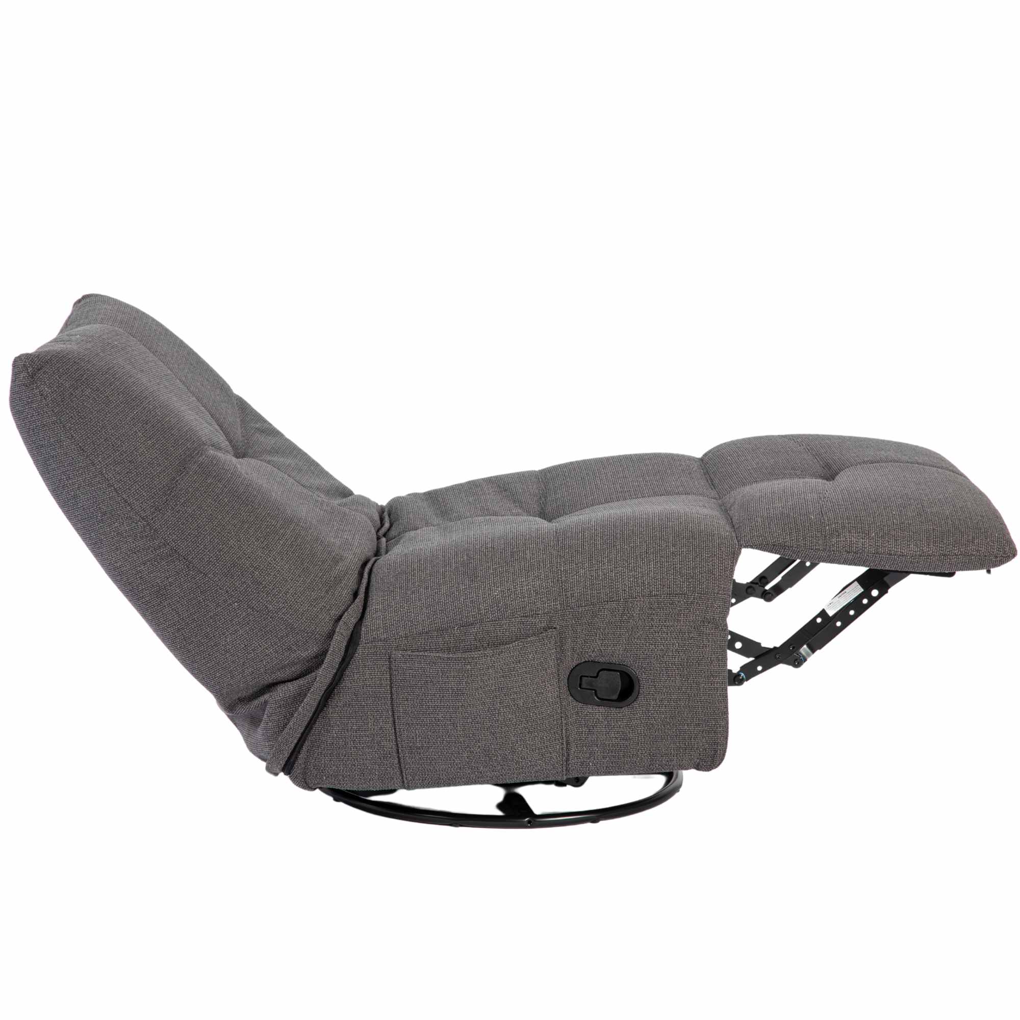 Relaxfauteuil Lazy Antraciet - Industrieelinhuis.nl