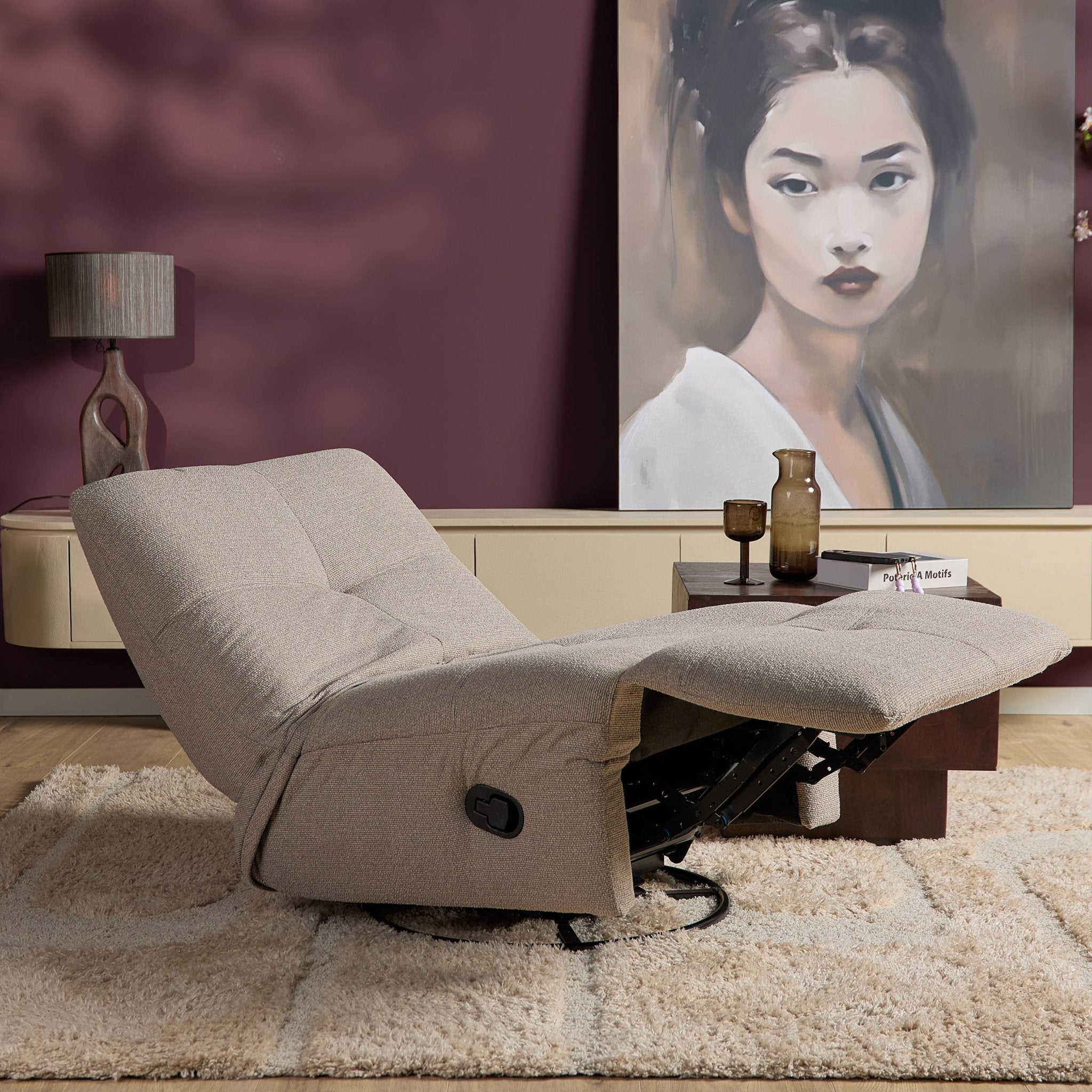 Relaxfauteuil Lazy Zand - Industrieelinhuis.nl