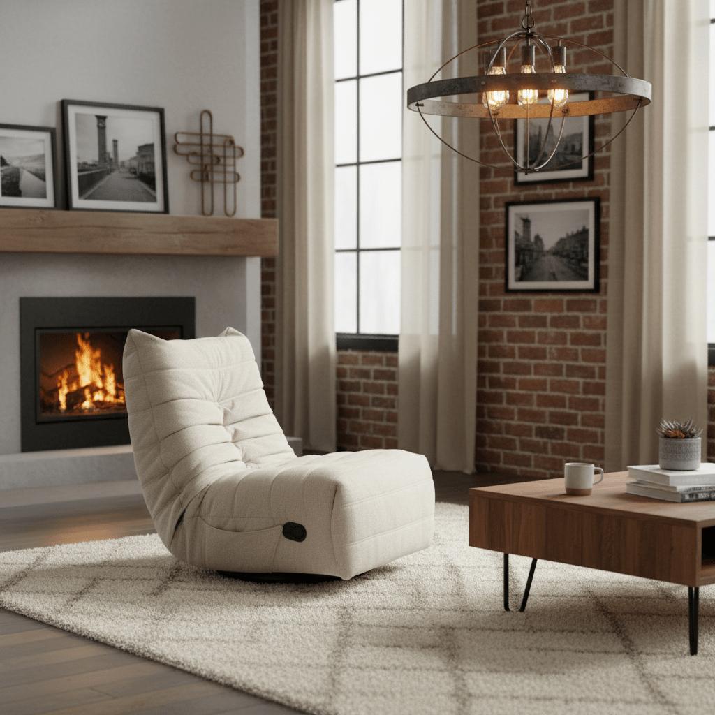 Relaxfauteuil Zen Beige - Industrieelinhuis.nl