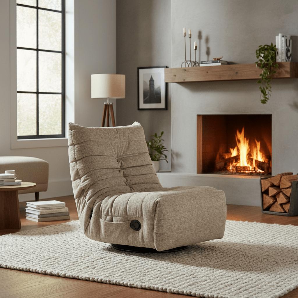Relaxfauteuil Zen Taupe - Industrieelinhuis.nl