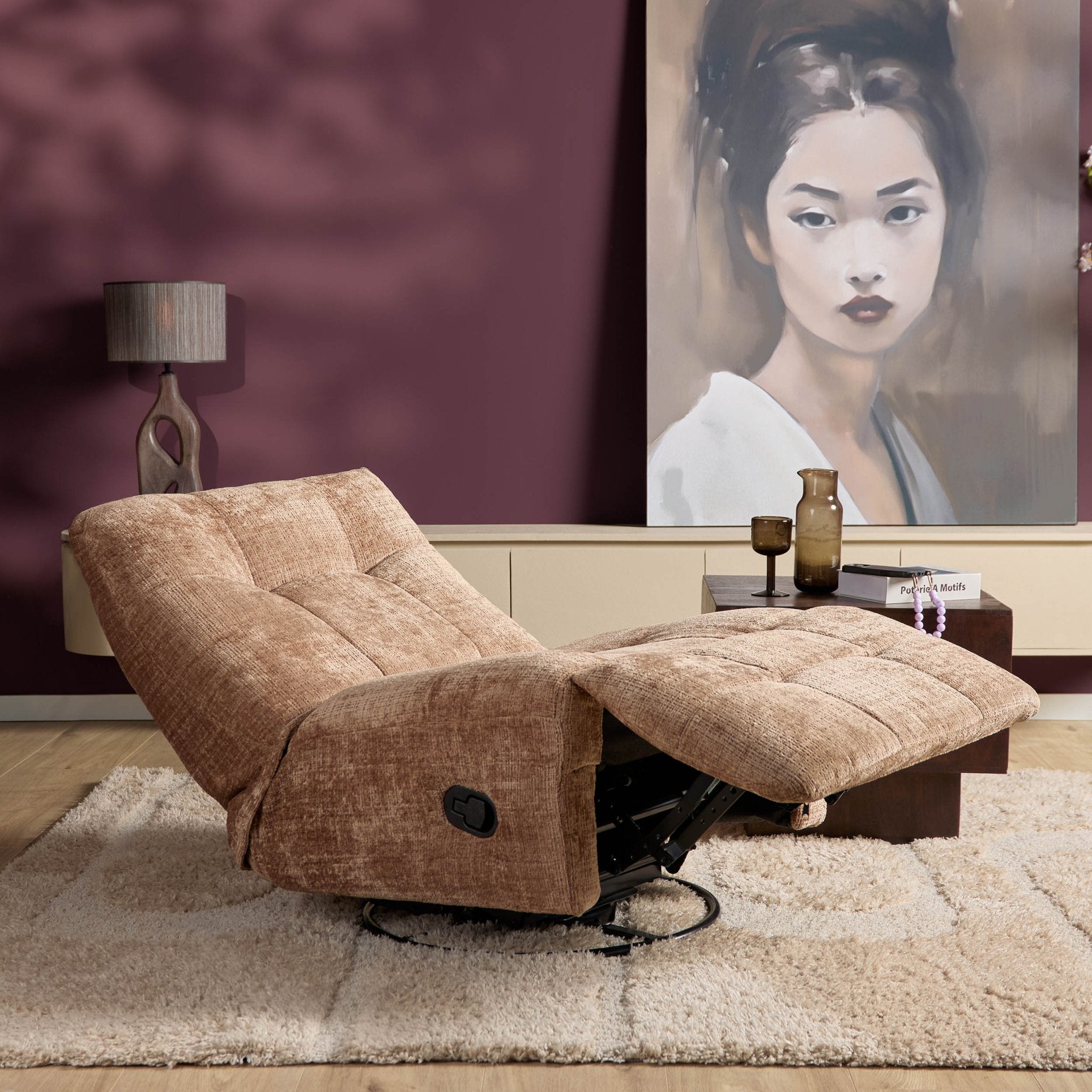 Relaxfauteuil Chill Bruin - Industrieelinhuis.nl