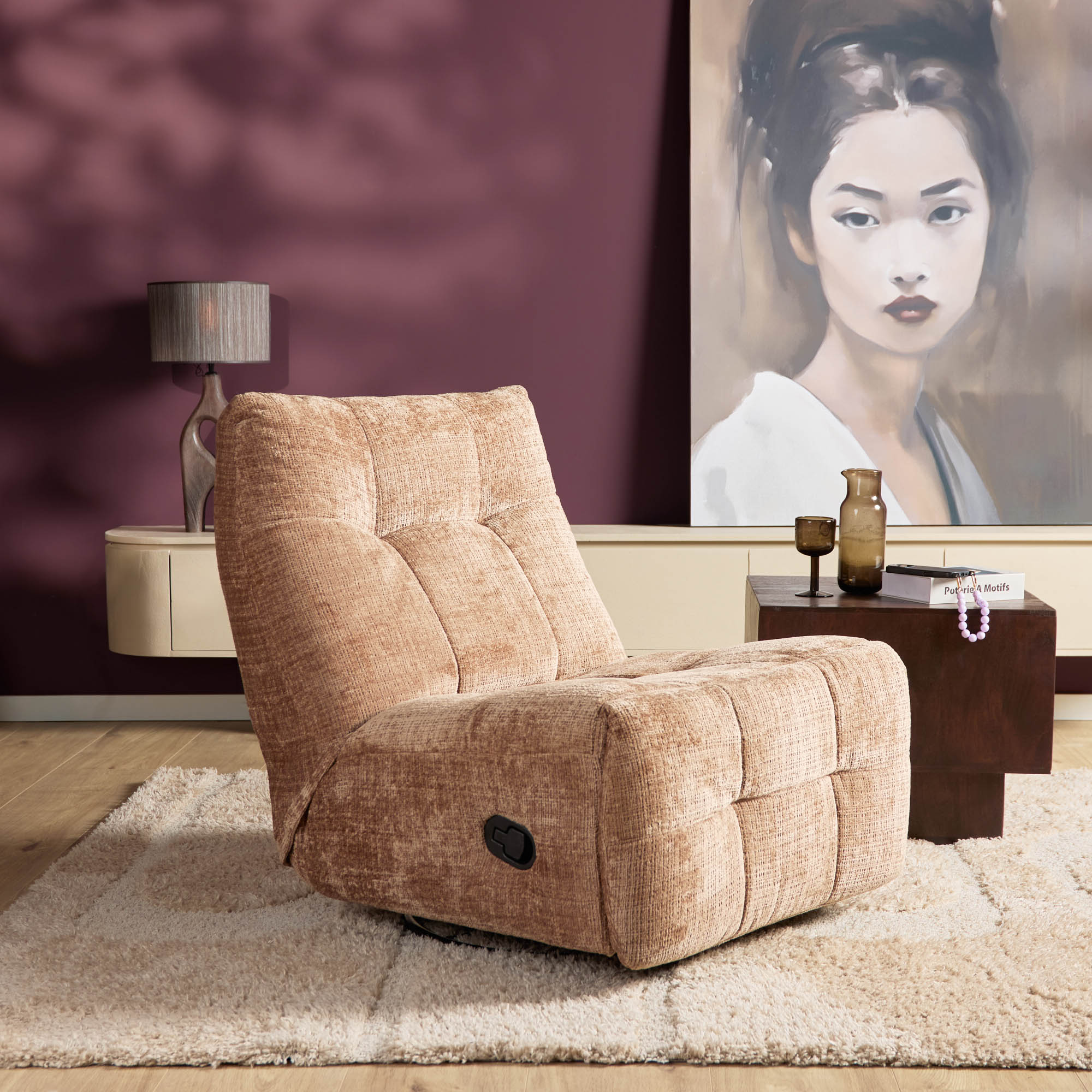Relaxfauteuil Chill Bruin - Industrieelinhuis.nl