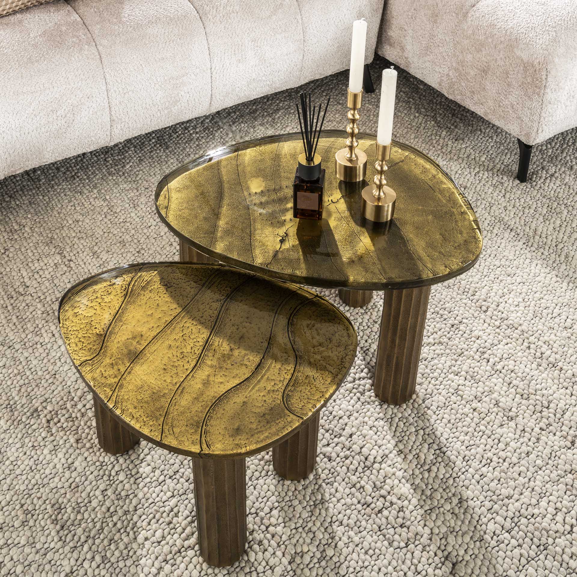 Salontafel Astra S Goud