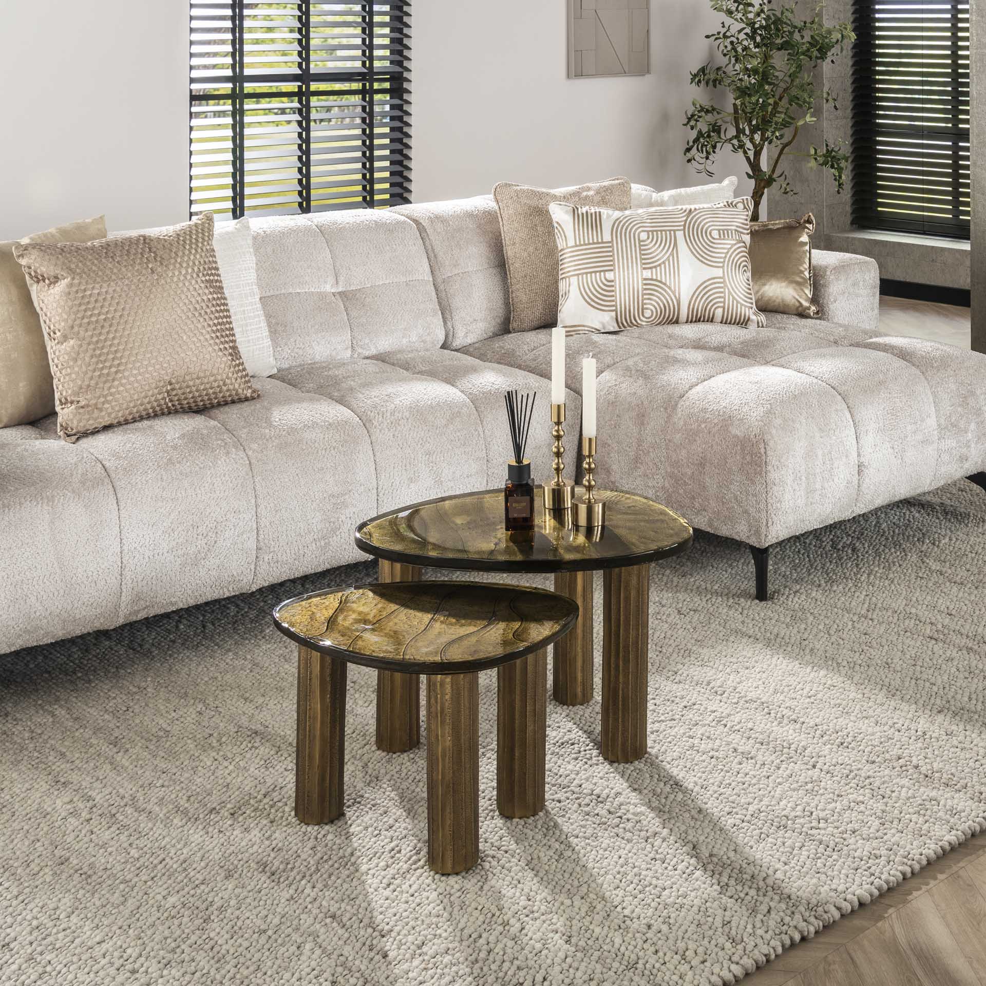 Salontafel Astra S Goud